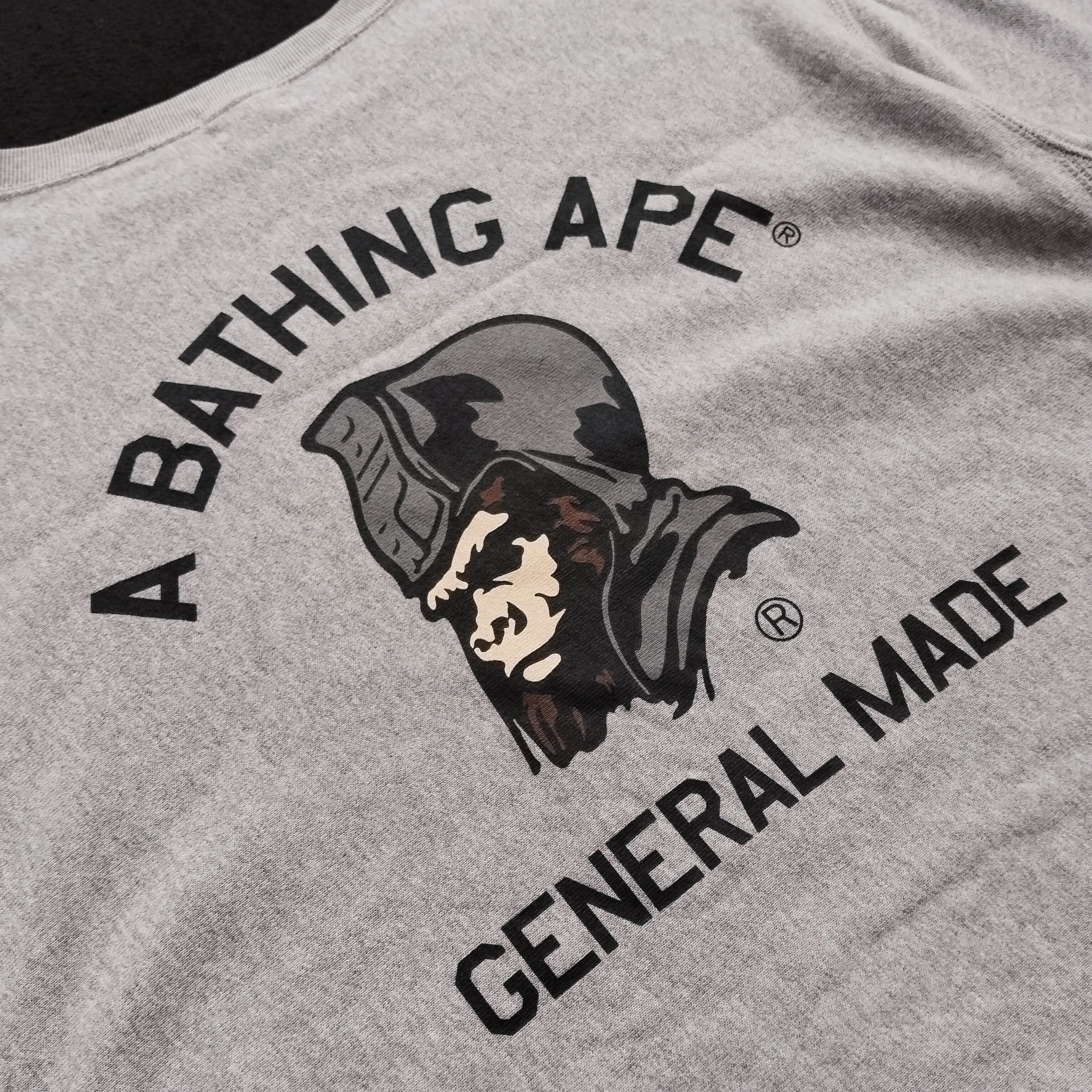 Bape Bape General Made Crewneck (2007) Size US M / EU 48-50 / 2 - 3 Thumbnail