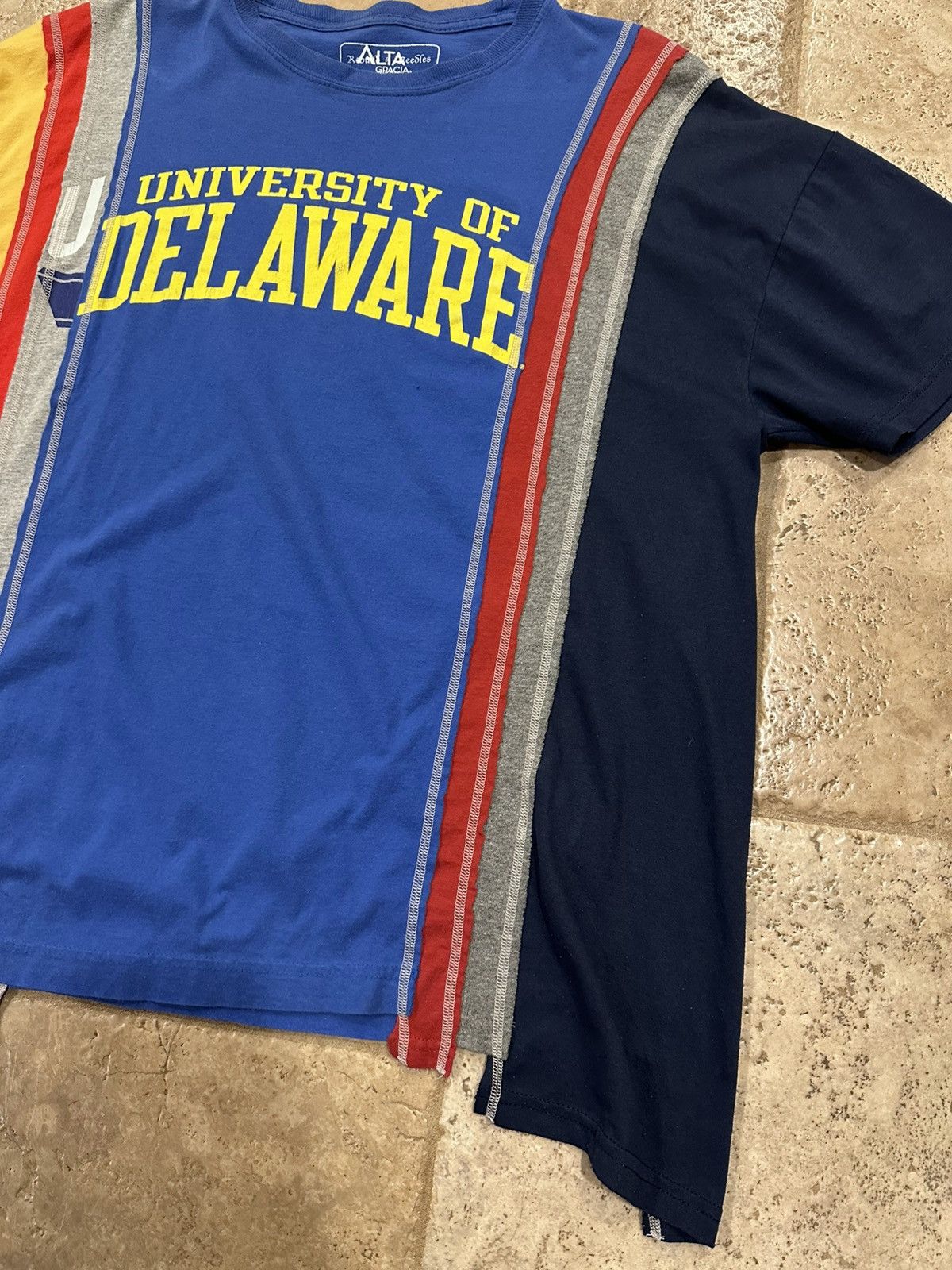 Needles Needles Vintage Remake College University of Delaware SS Tee Size US XL / EU 56 / 4 - 5 Thumbnail