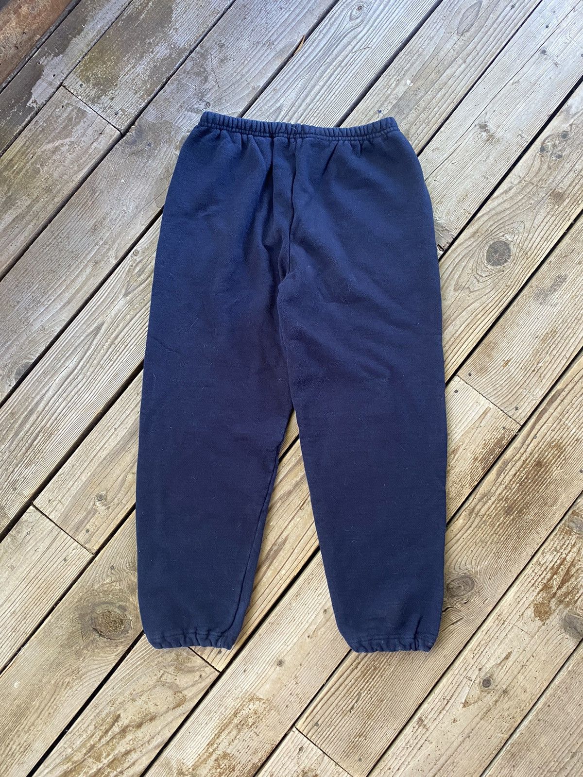 Champion Vintage Champion Made In USA Heavy Cotton Baggy Sweatpants Size US 32 / EU 48 - 6 Thumbnail