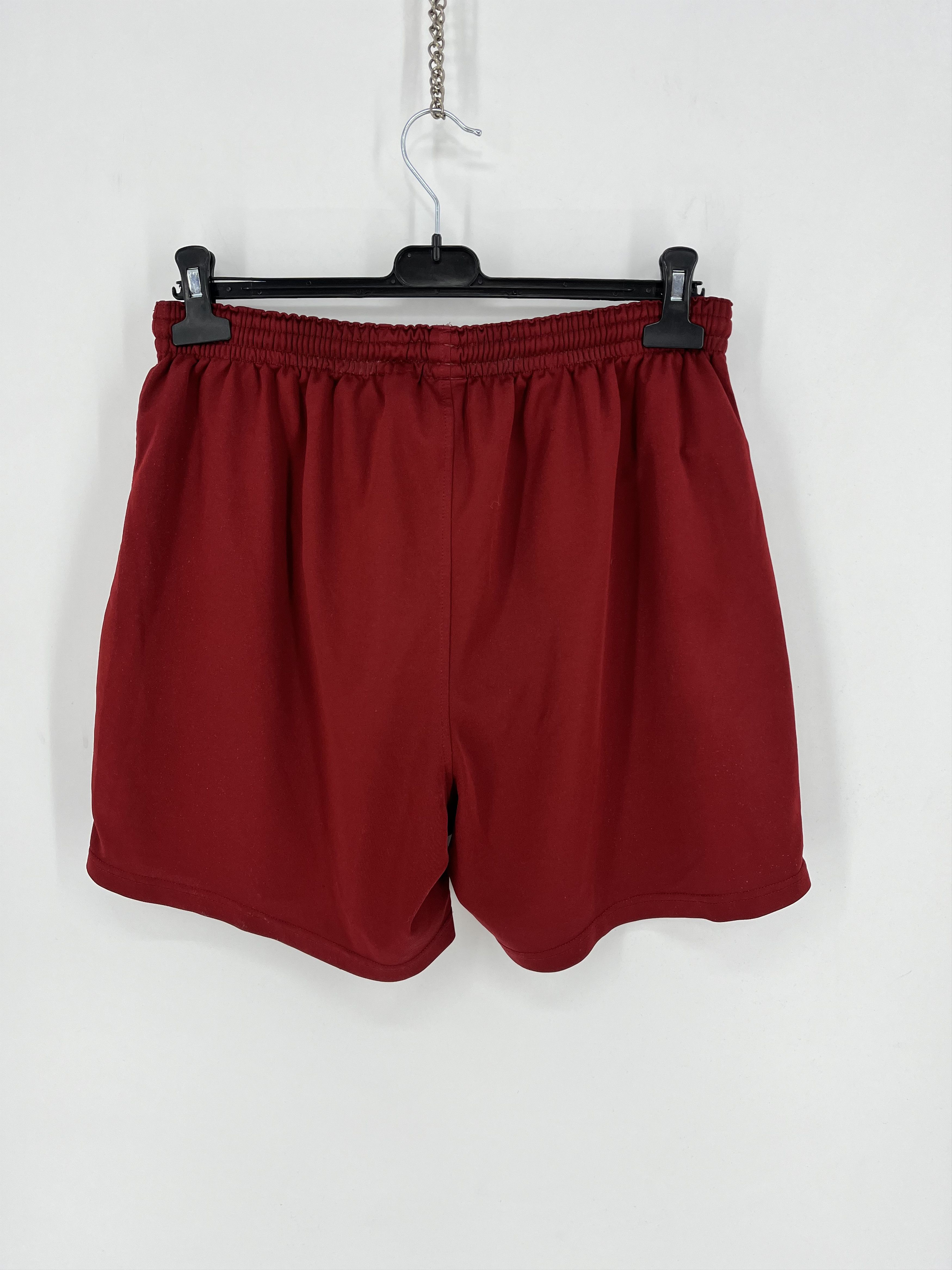 Nike × Vintage 90s Vintage Nike Swoosh Logo Shorts Travis Style Size US 40 / EU 56 - 7 Thumbnail