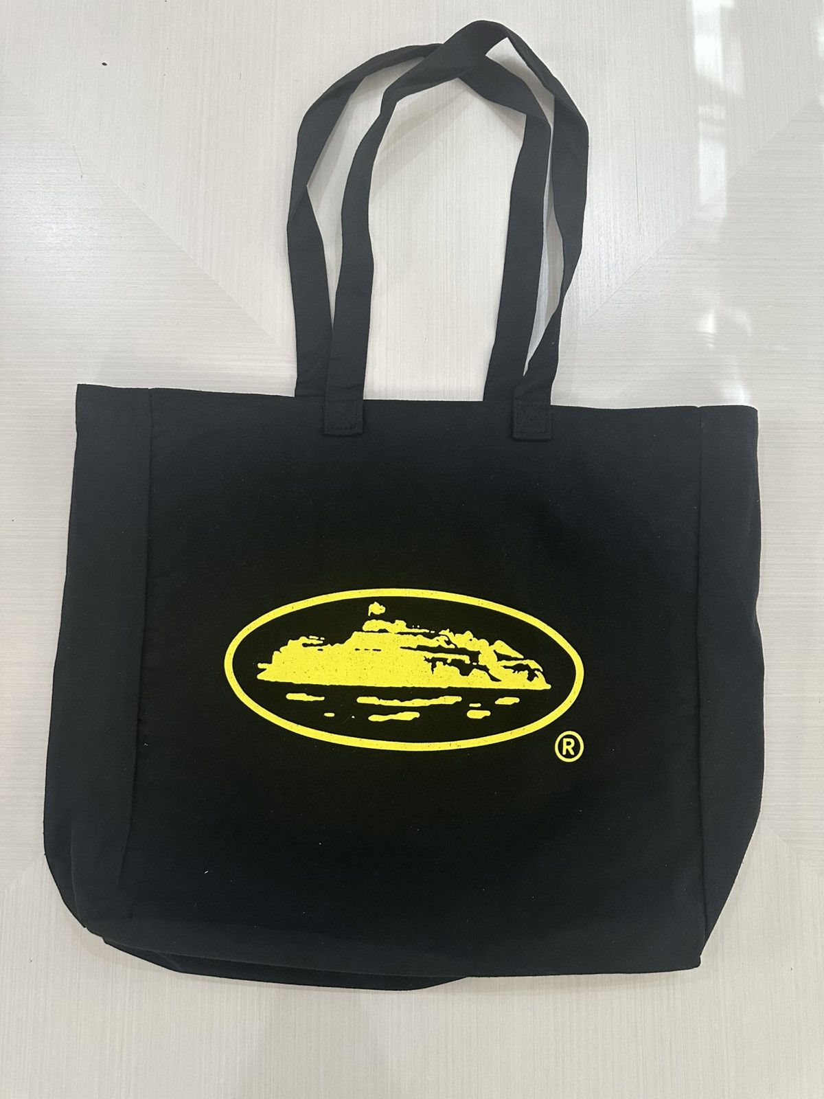 Corteiz Corteiz Honey Black Tote Bag NEW IN HAND | Grailed
