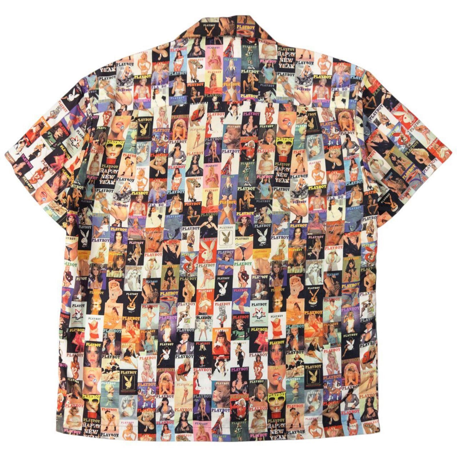 Playboy Vintage Playboy Magazine Cover Short Sleeve Button Up Size M Size US S / EU 44-46 / 1 - 2 Thumbnail