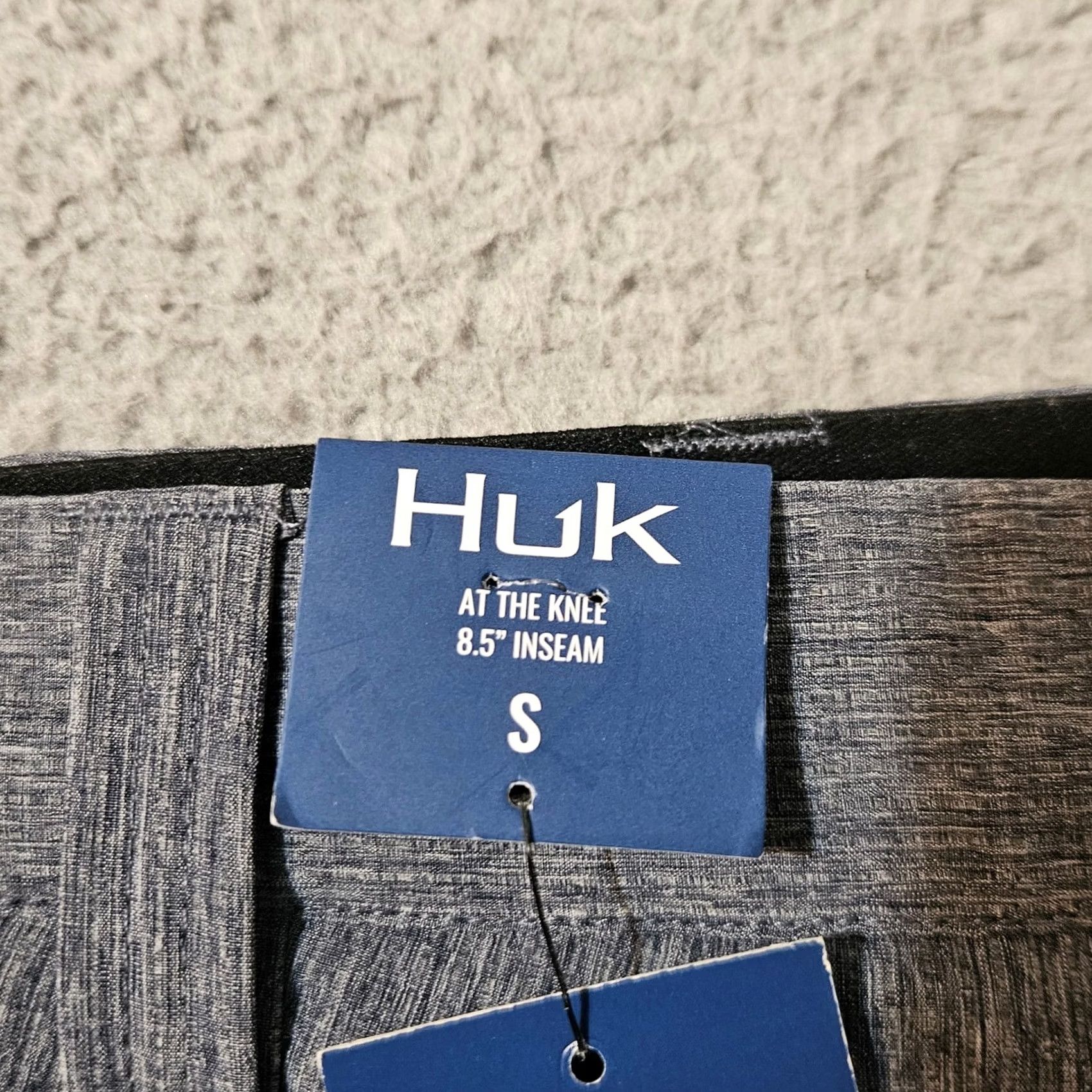 Vintage Huk Shorts Mens S Blue A1A Pro Nylon Stretch Fishing Sports Outdoor Hiking Size US 29 - 5 Thumbnail