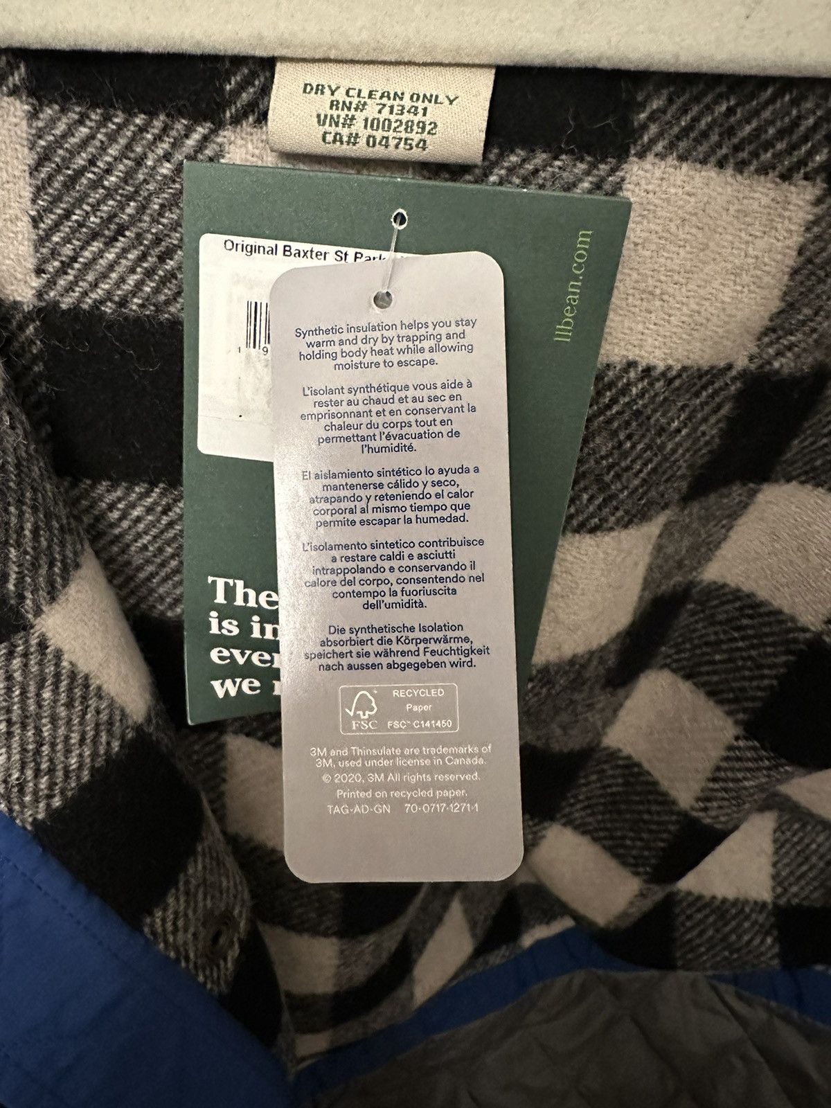 L.L. Bean NWT Medium LL Bean Original Baxter State Parka Size US M / EU 48-50 / 2 - 5 Thumbnail