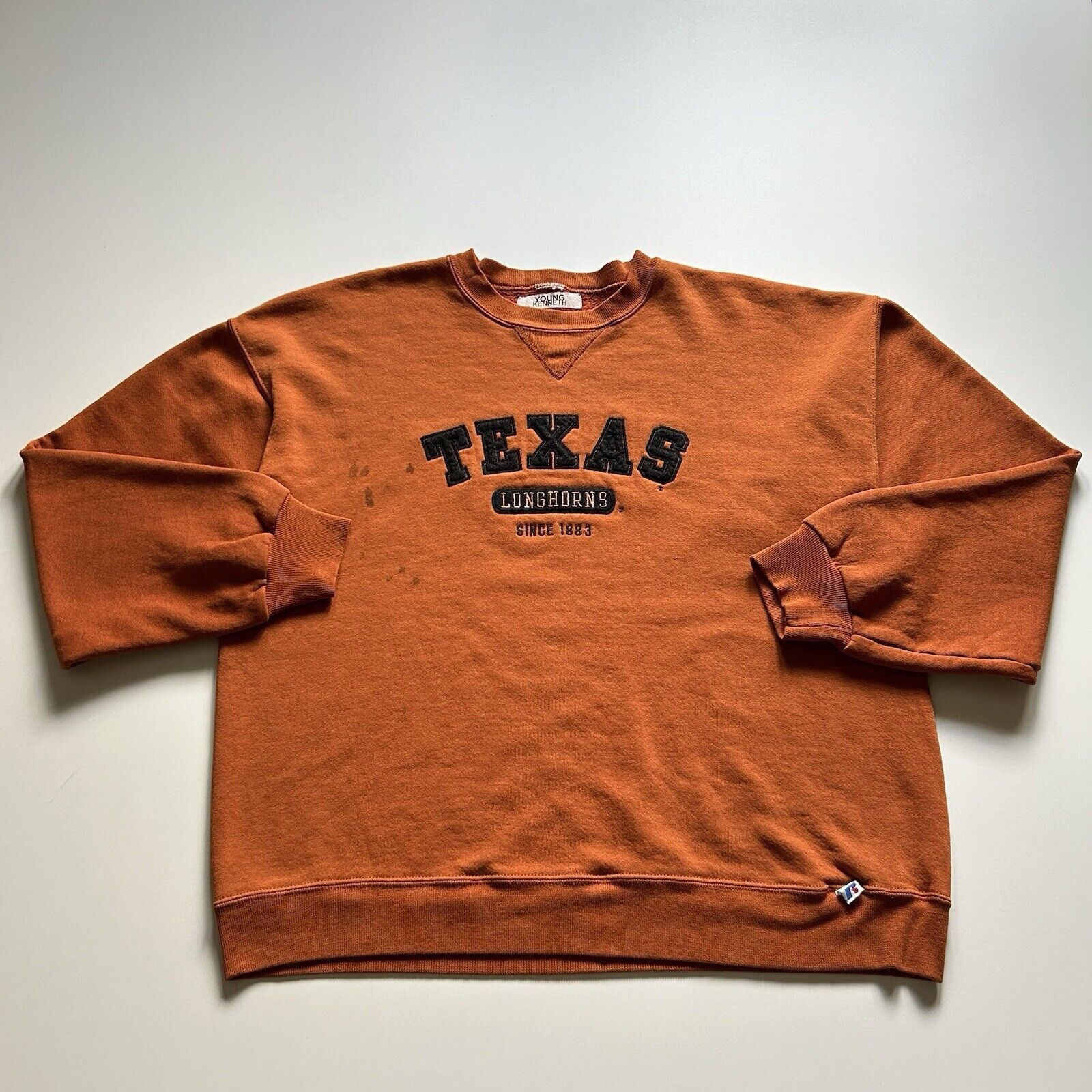 NCAA × Russell Athletic × Vintage Vintage 2000s Texas Longhorns NCAA Russell Athletic Crewneck Size US M / EU 48-50 / 2 - 1 Thumbnail