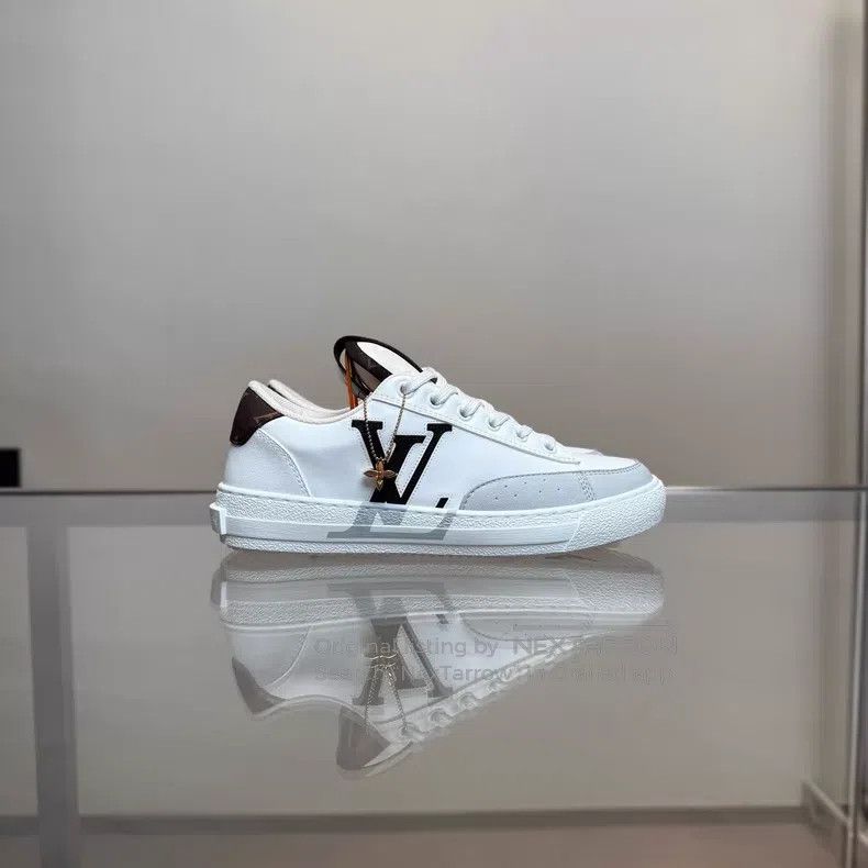 Louis Vuitton Louis Vuitton CHARLIE Black White Grey shoes Size US 5 / IT 35 - 2 Thumbnail