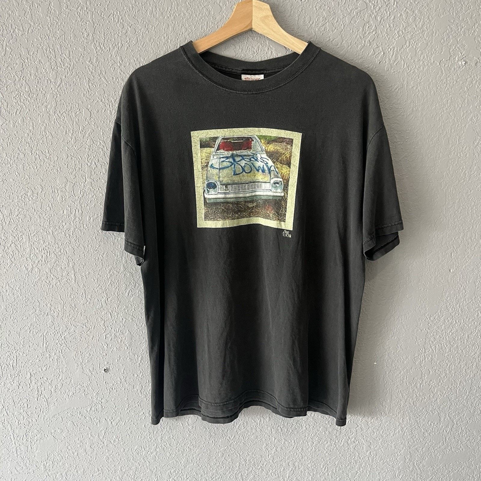 Hanes Vintage 2001 3 Doors Down Band Tshirt Mens Large North Ameri Size US L / EU 52-54 / 3 - 1 Thumbnail