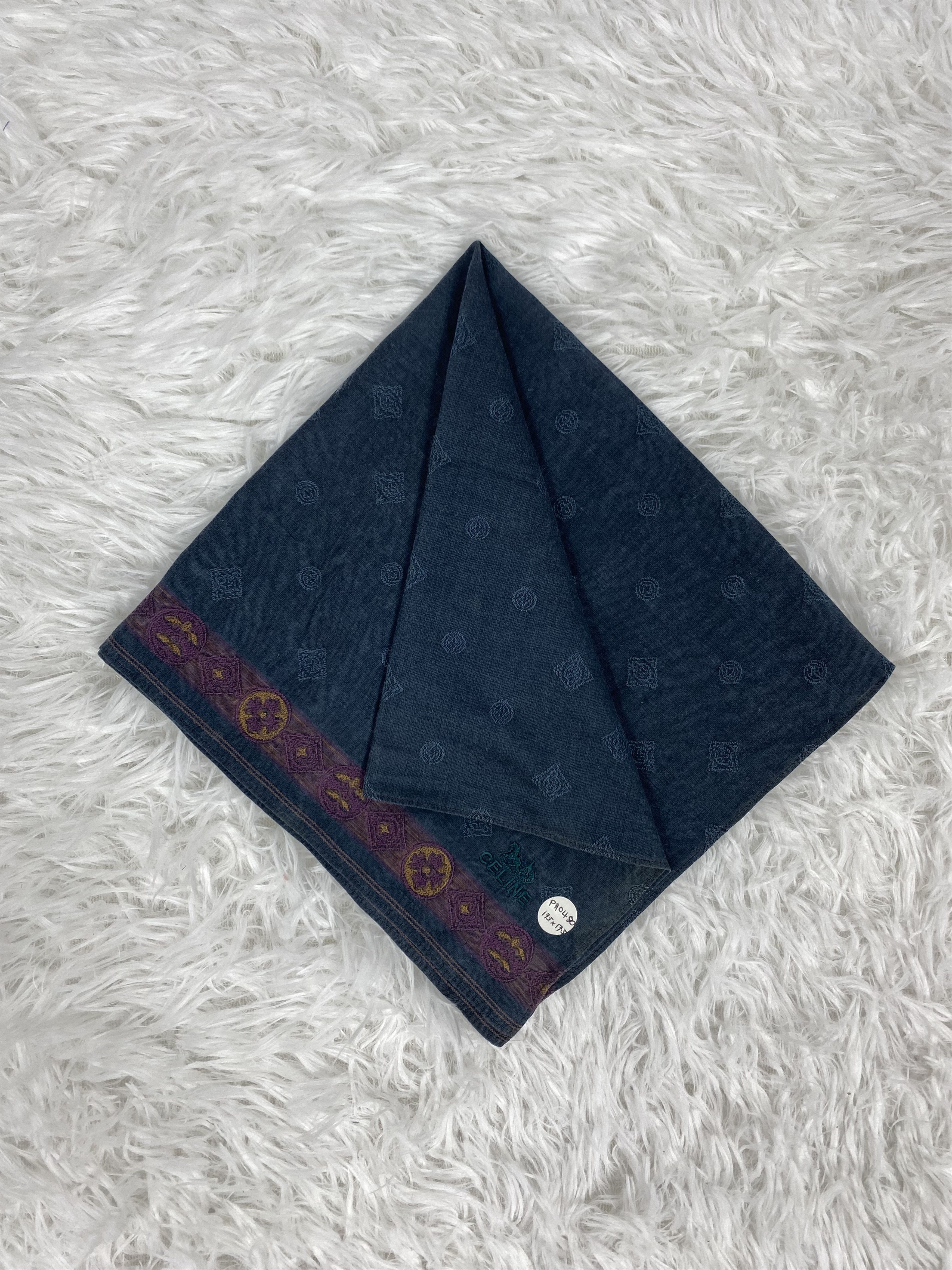 Celine Vintage Celine Handkerchief Neckerchief PH0480 Size ONE SIZE - 1 Thumbnail