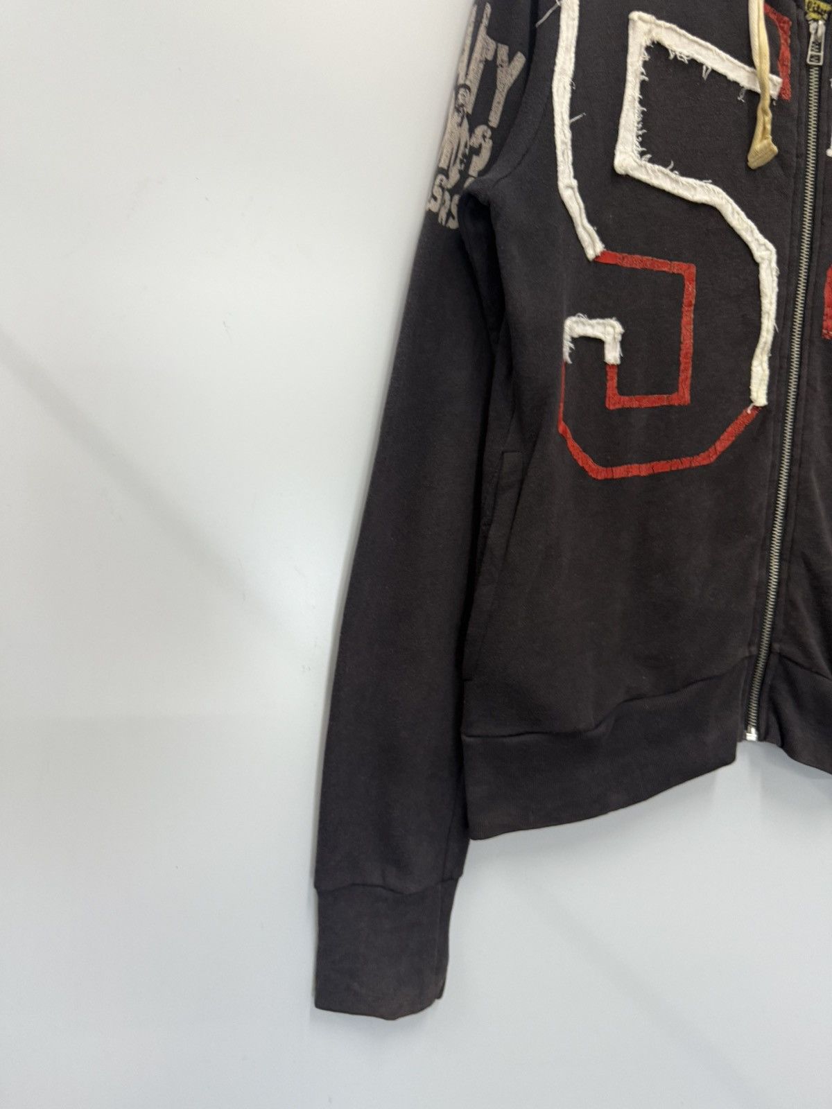 Japanese Brand 🔥 Vintage "Athletic League 54" Zip Up Hoodie - Size M Size US M / EU 48-50 / 2 - 3 Thumbnail