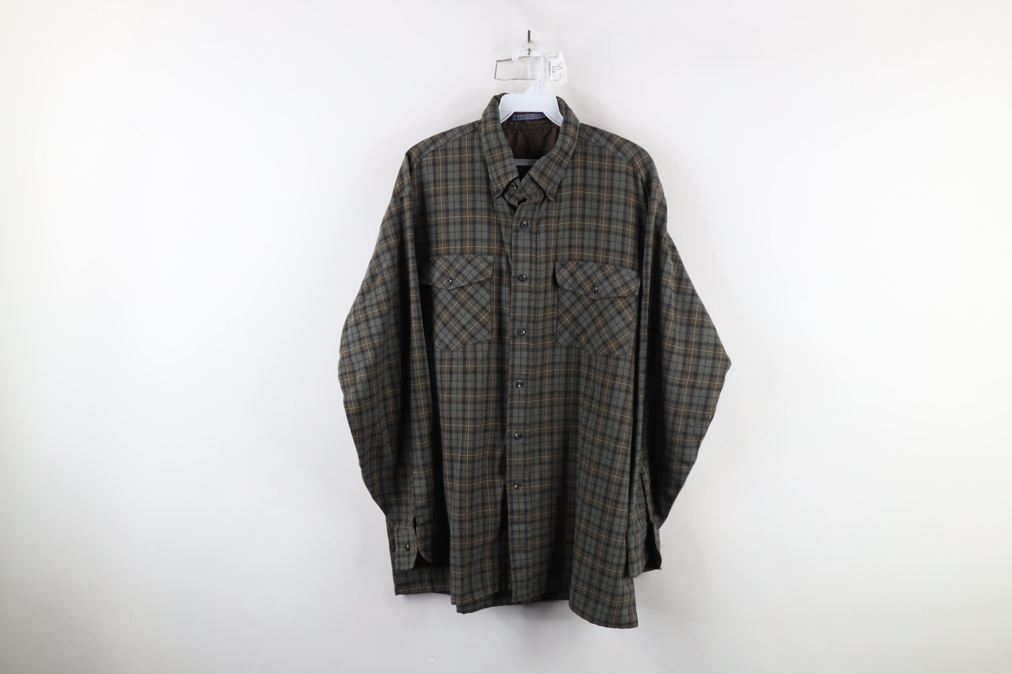 Vintage Vintage 70s 80s Streetwear Pocket Collared Button Shirt Size US XL / EU 56 / 4 - 1 Thumbnail