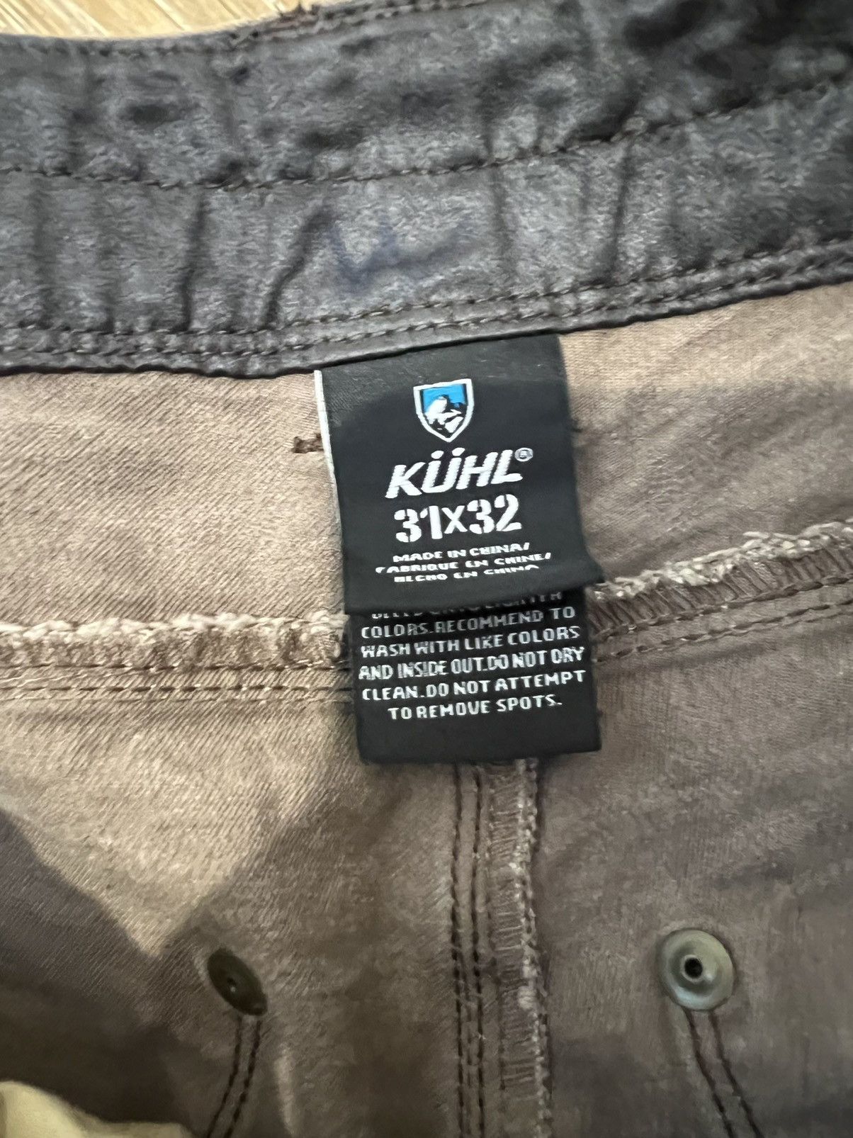 Kuhl Kuhl vintage patina dye free rydr pants Size US 31 - 3 Thumbnail