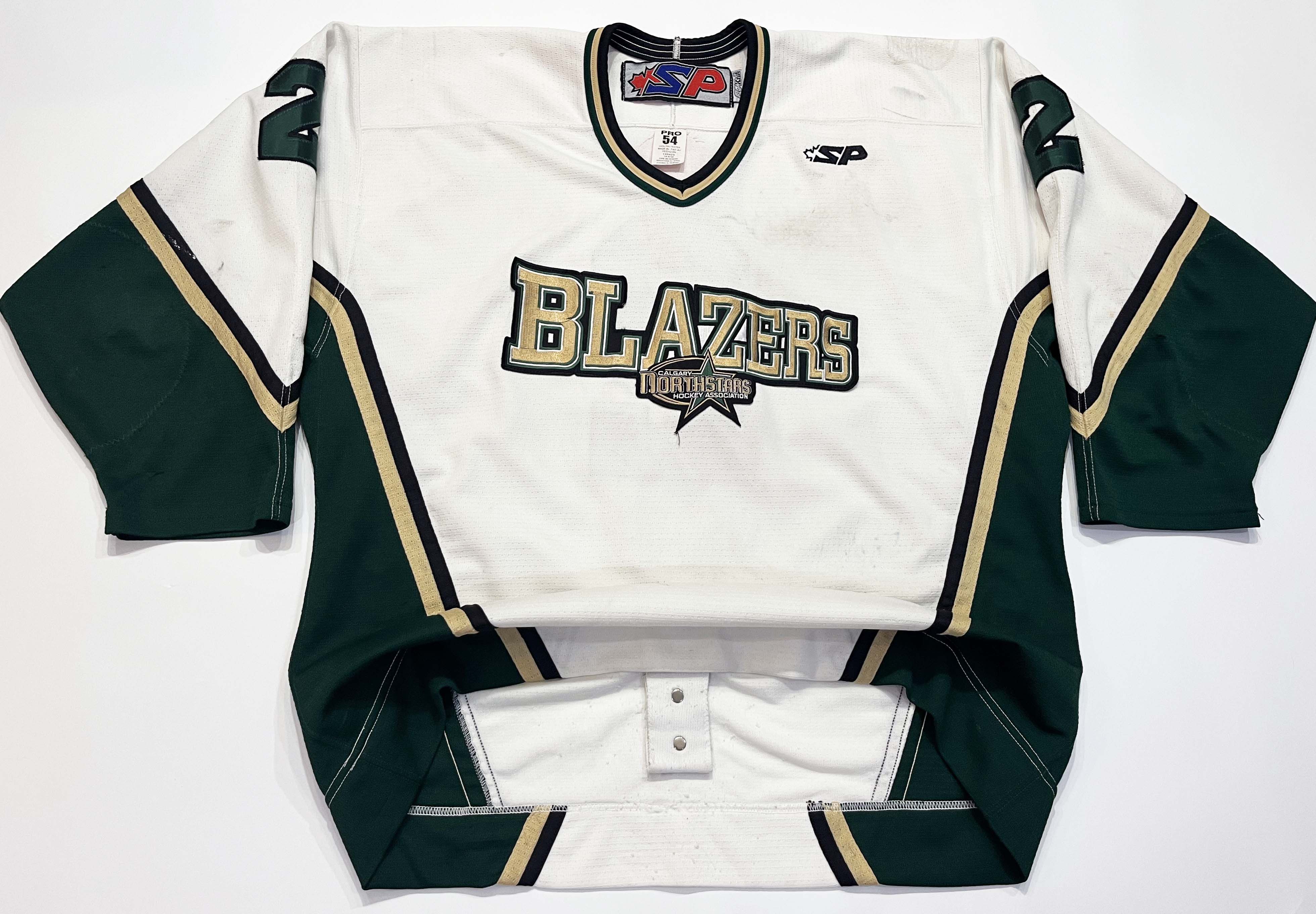 Vintage SP Pro Calgary North Stars Blazers #2 Game Hockey Jersey Size US XL / EU 56 / 4 - 1 Thumbnail