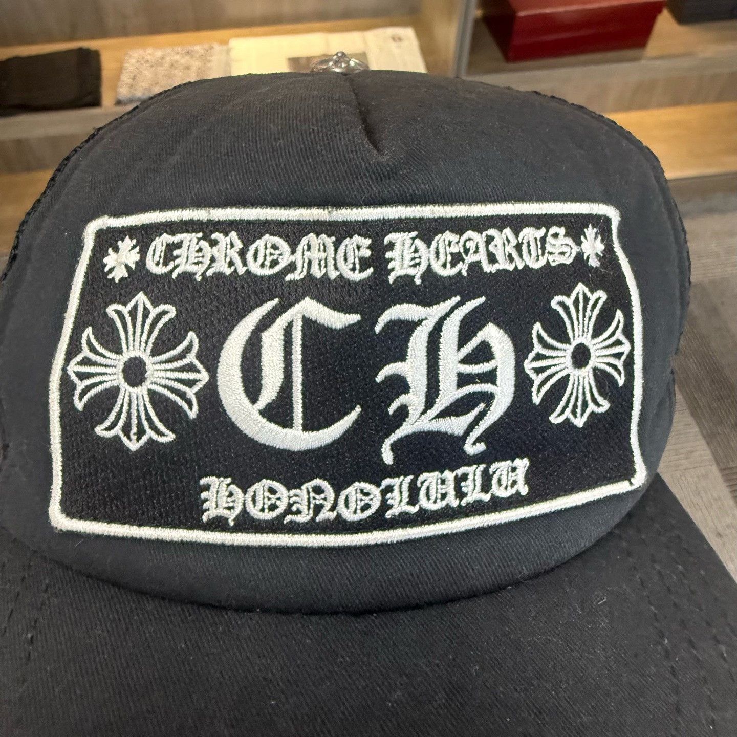 Chrome Hearts Chrome Hearts CH Logo Embroidery Baseball Cap Size ONE SIZE - 2 Thumbnail