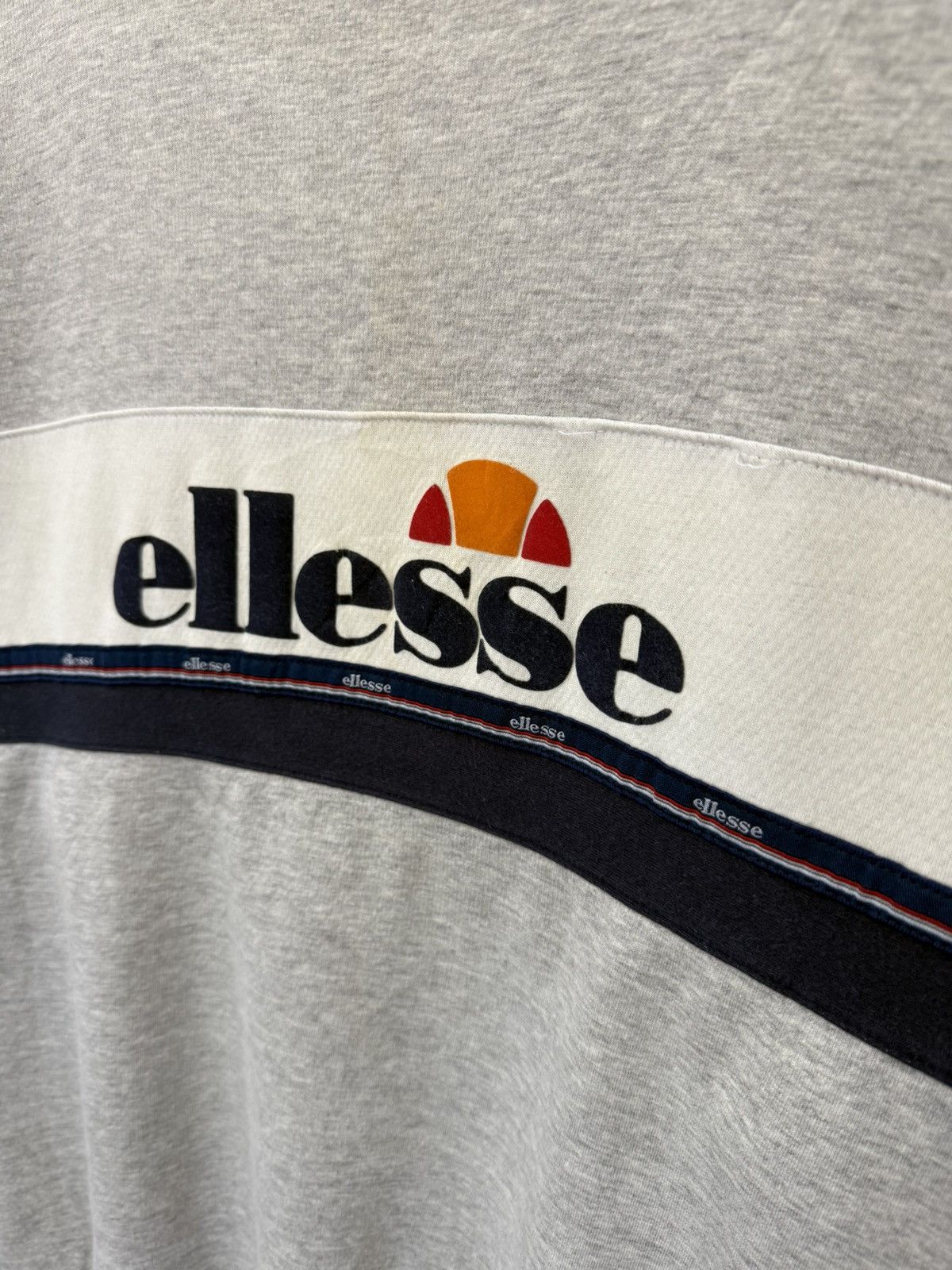 Ellesse × Vintage 🔥 Vintage Ellesse Spellout Sweatshirt - L Size US M / EU 48-50 / 2 - 4 Thumbnail