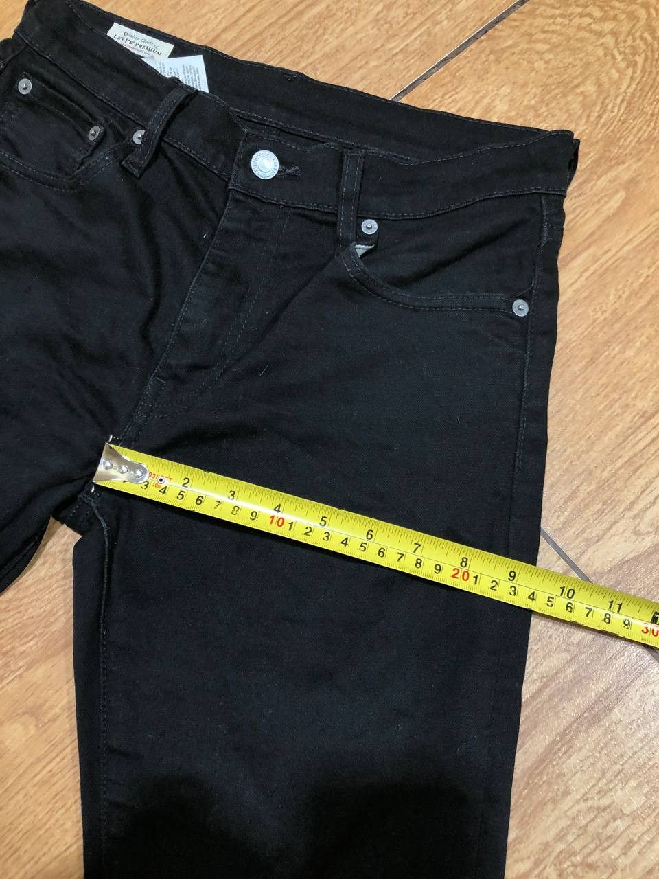 Levi's Vintage jeans Levi's 512 black crazy Y2K w30 streetwear Size US 30 / EU 46 - 11 Thumbnail