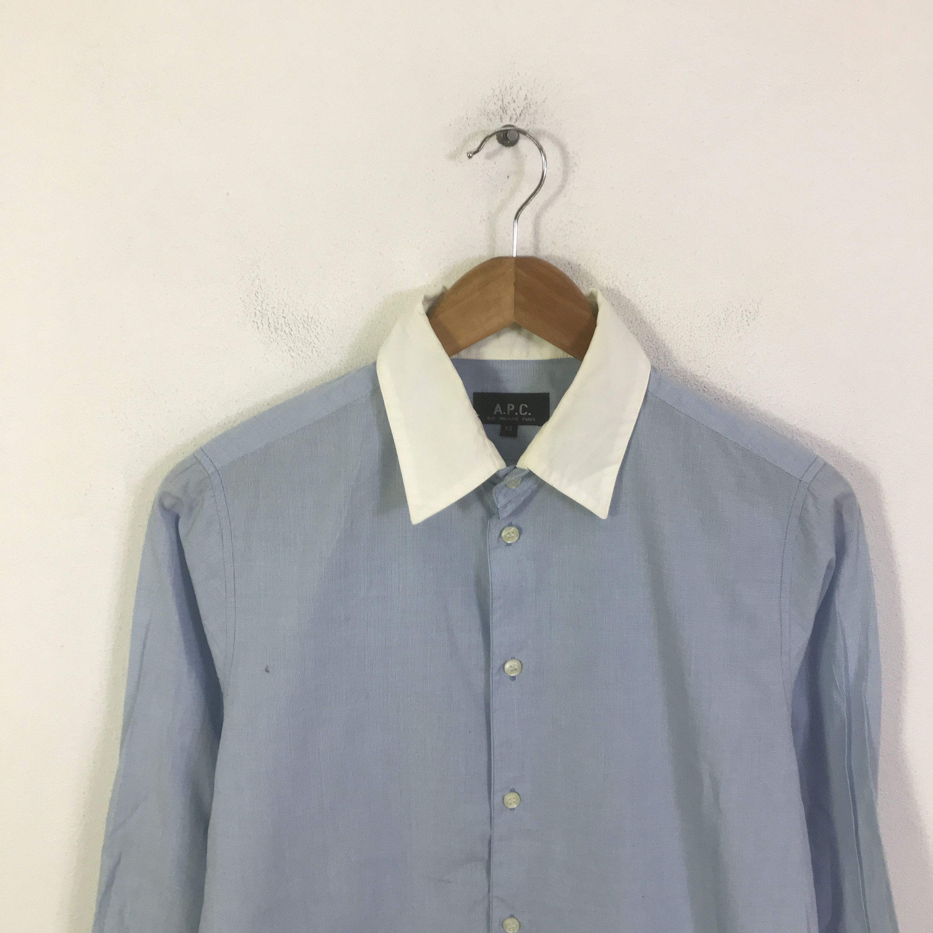 A.P.C. A.P.C Button up shirt K117B26 Size US XS / EU 42 / 0 - 2 Thumbnail