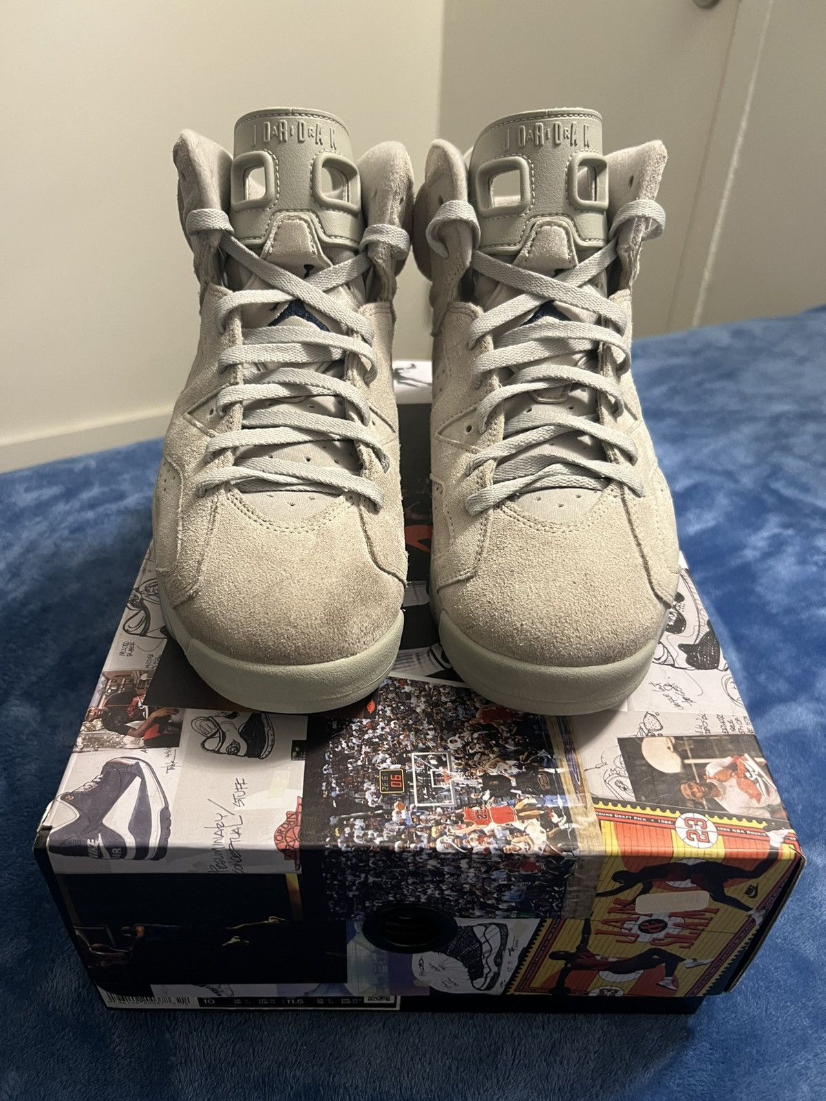 Jordan Brand Georgetown 6s Size US 10 / EU 43 - 2 Thumbnail