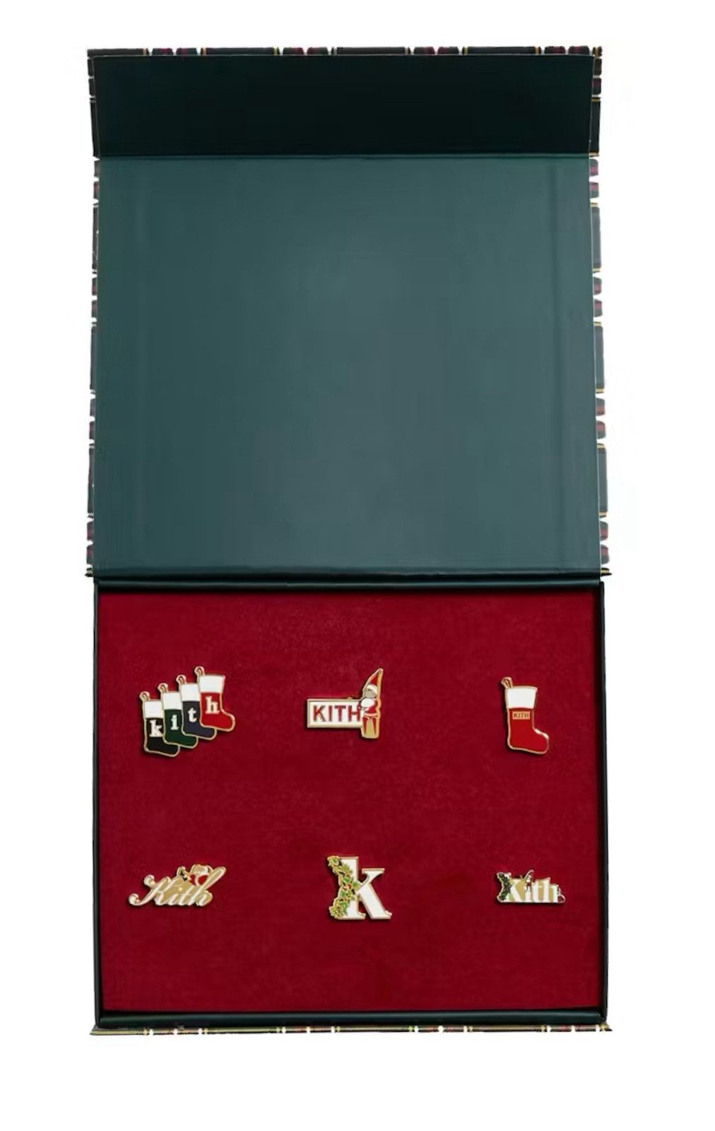 Kith Kithmas enamel pin set Size ONE SIZE - 2 Thumbnail