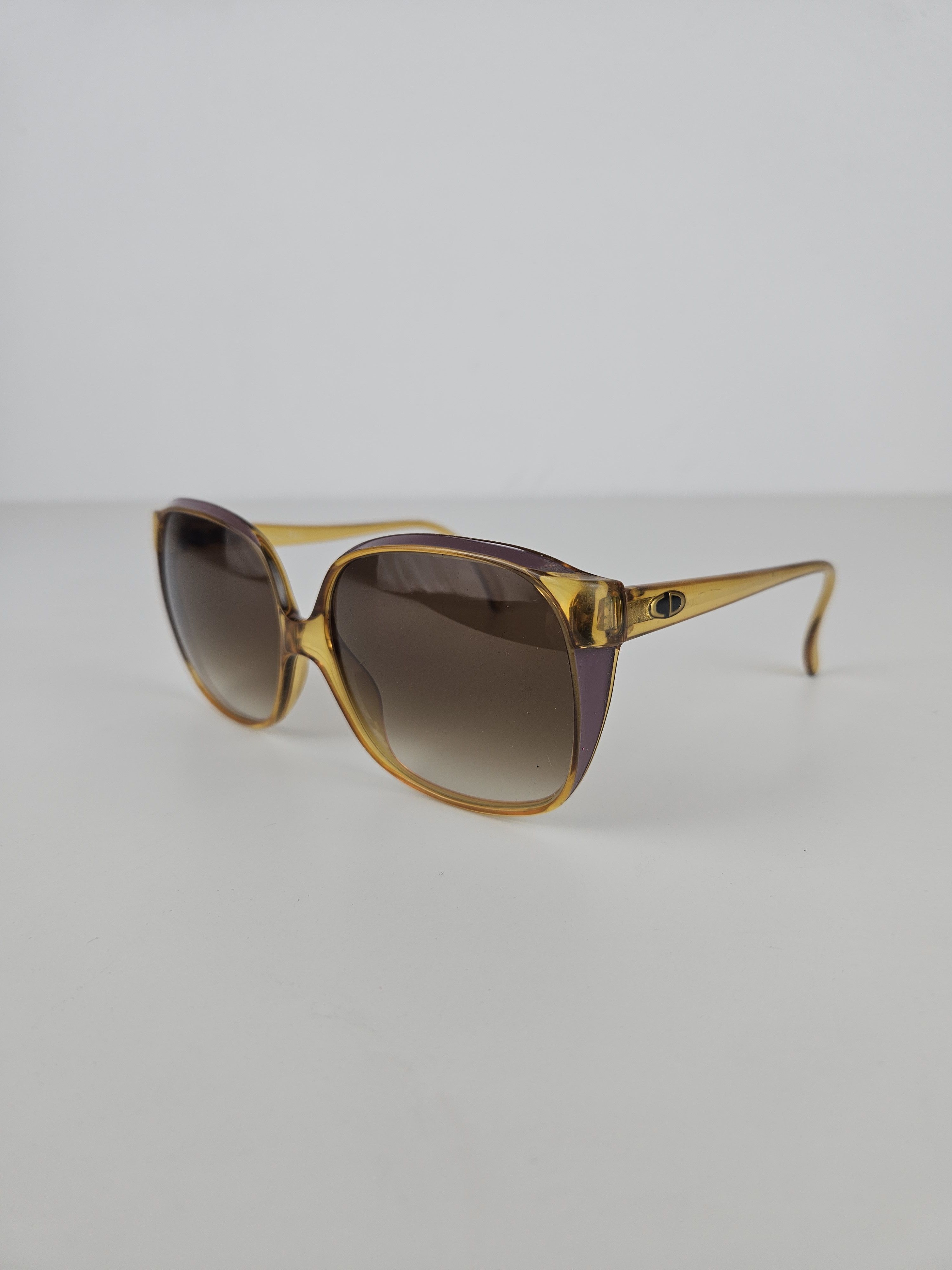 Dior Vintage 80s Christian Dior 2101 80 oversized sunglasses Size ONE SIZE - 1 Thumbnail