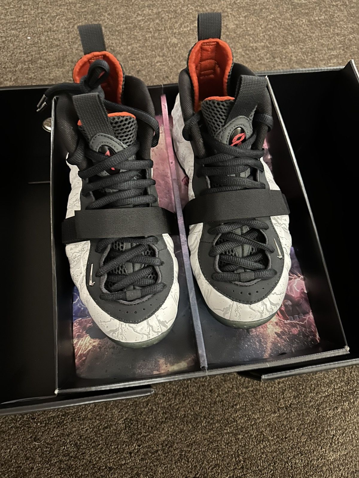 Nike Nike Tekken 8 Air Foamposite One Premium Jin Kazama Size 7 Size US 7 / EU 40 - 2 Thumbnail