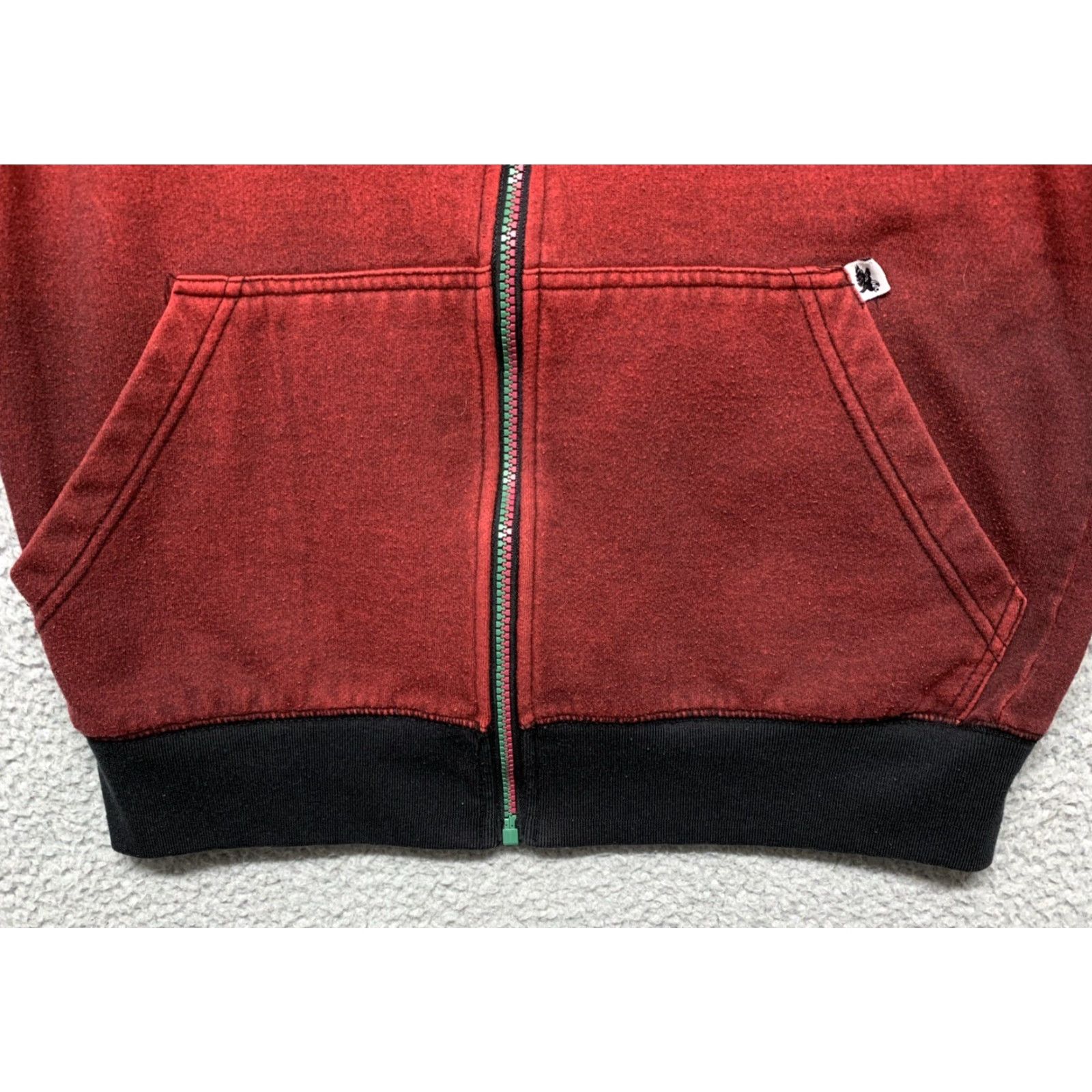 Vintage Flow Society Lacrosse Jacket Women’s Small Full Zip Hooded Pockets Red Size S / US 4 / IT 40 - 7 Thumbnail