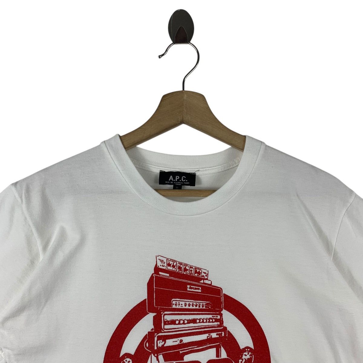 A.P.C. × Japanese Brand APC sound system spellout designer tee Size US S / EU 44-46 / 1 - 2 Thumbnail