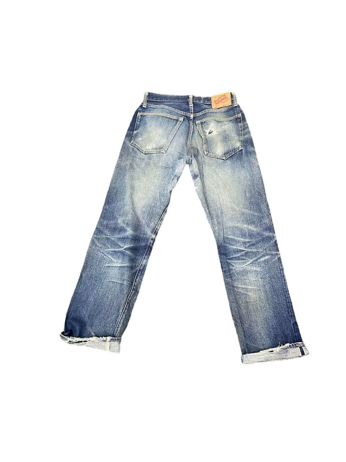 Denime Vintage Denime Orizzonti Selvedge Faded Distresed Denim Size US 30 / EU 46 - 10 Thumbnail