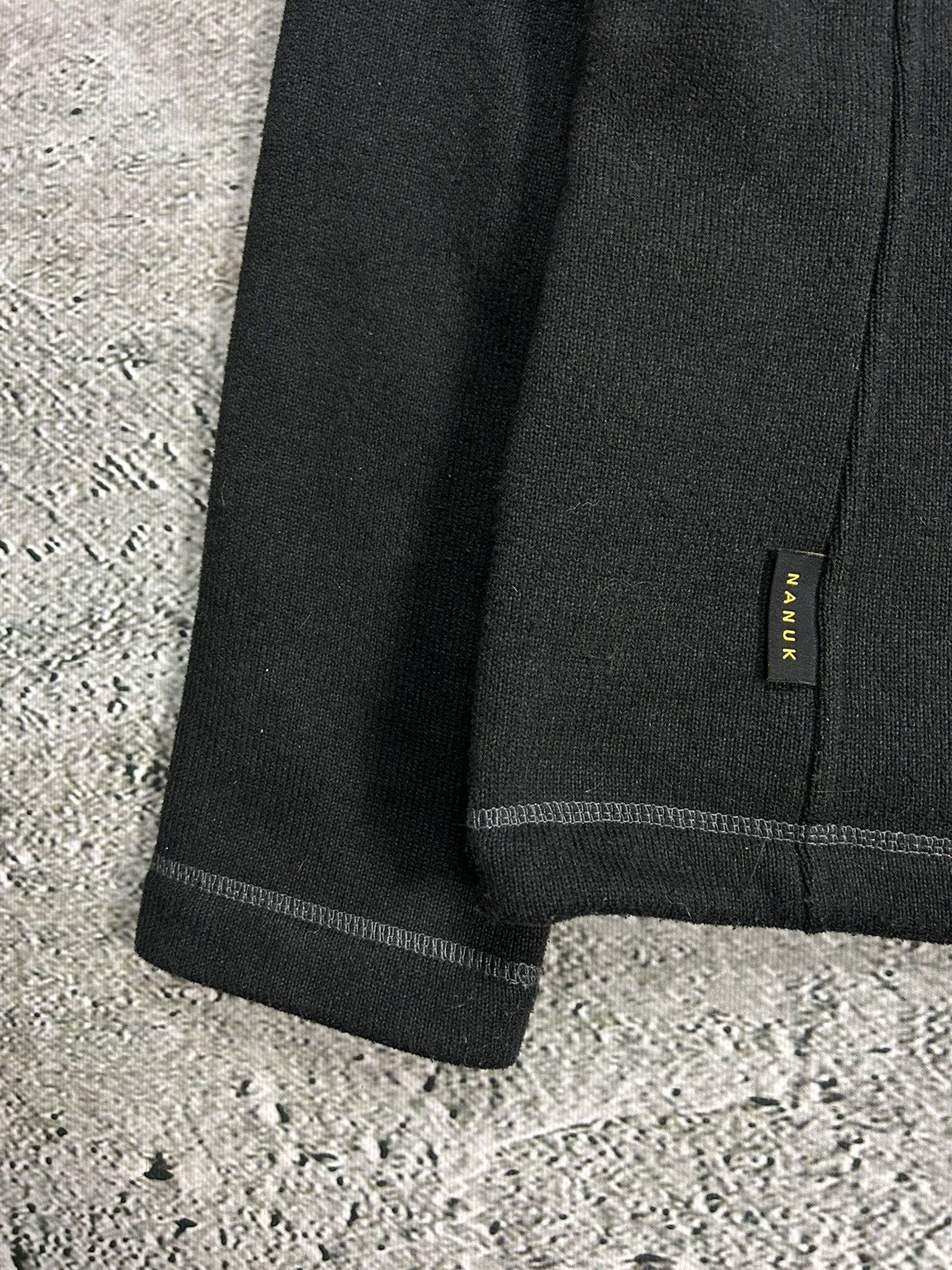 Jack Wolfskin × Vintage Vintage Jack Wolfskin Black Fleece Zip-Hoodie Size US M / EU 48-50 / 2 - 8 Thumbnail