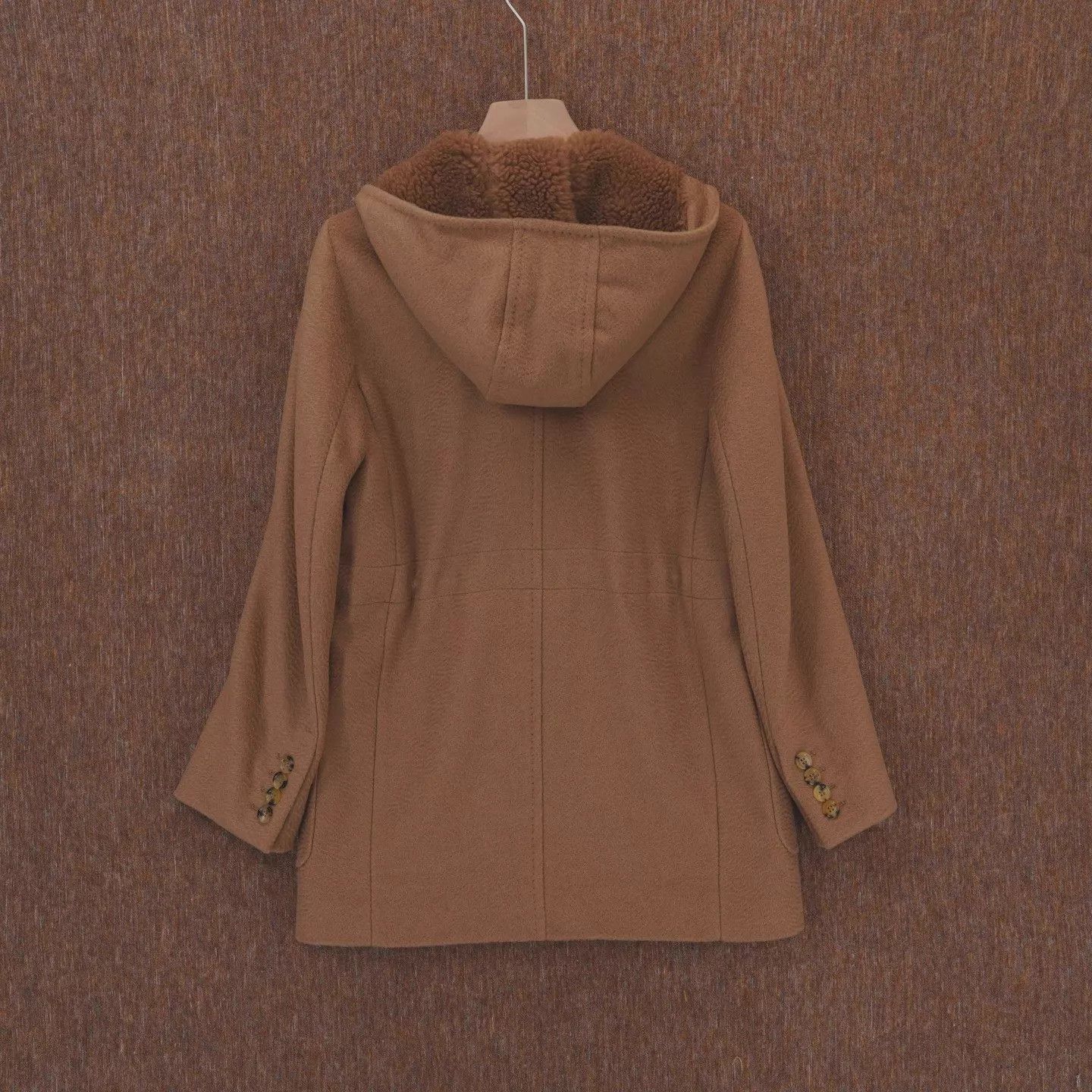Max Mara MaxMara GIUDA 25FW solid invisible zipper coat 38 women's Size XS / US 0-2 / IT 36-38 - 2 Thumbnail