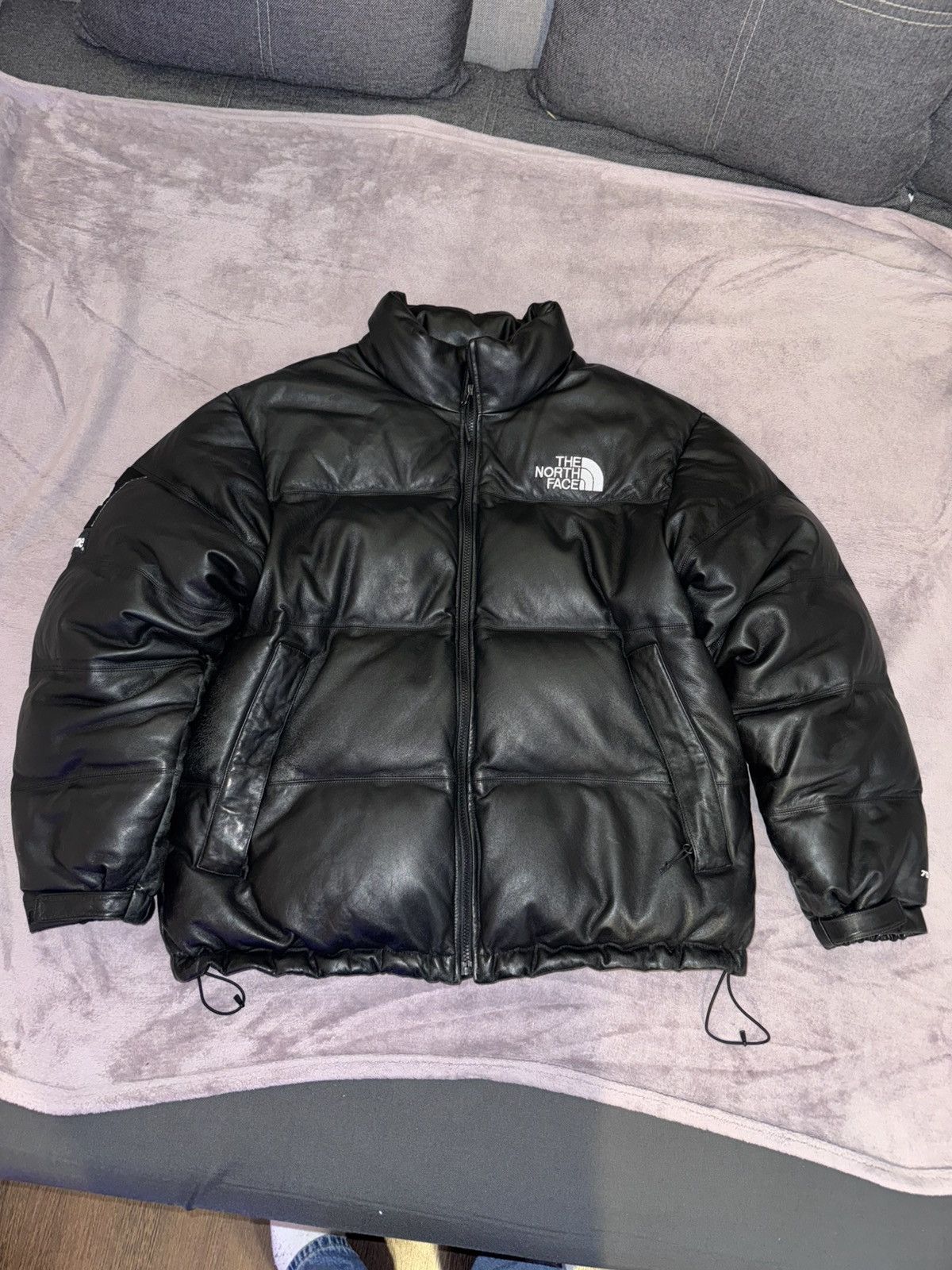 Supreme/The North Face Leather Nuptse XL