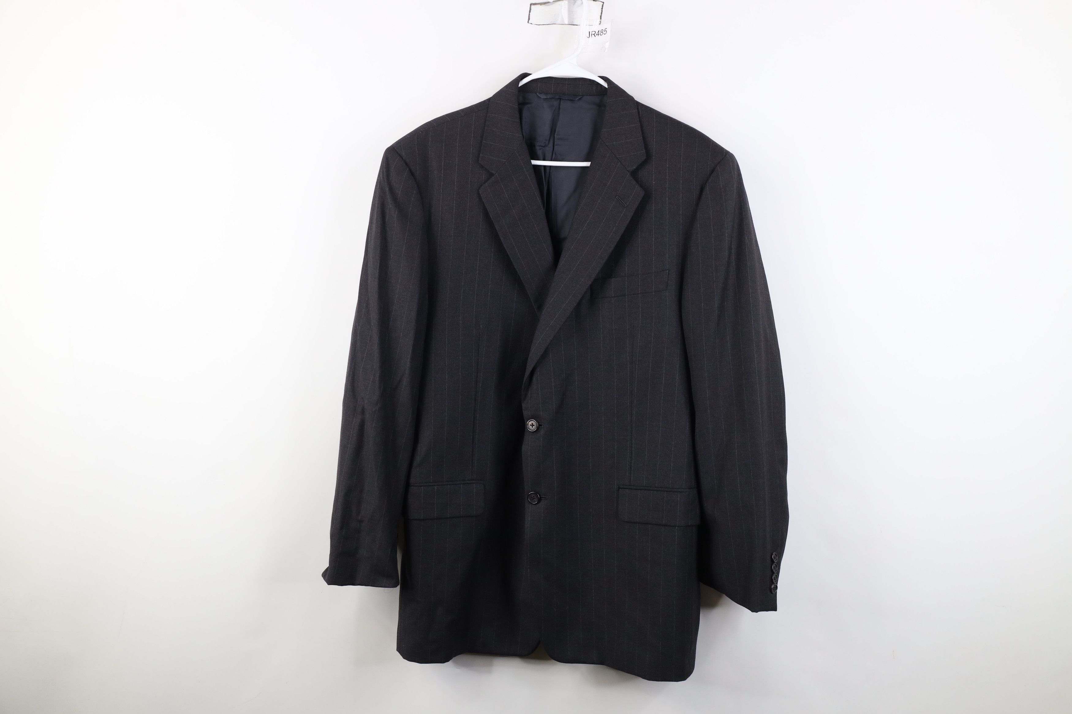 Hickey Freeman Hickey Freeman Loro Piana Super 120s Wool Blazer Suit Jacket Size US XXL / EU 58 / 5 - 1 Thumbnail