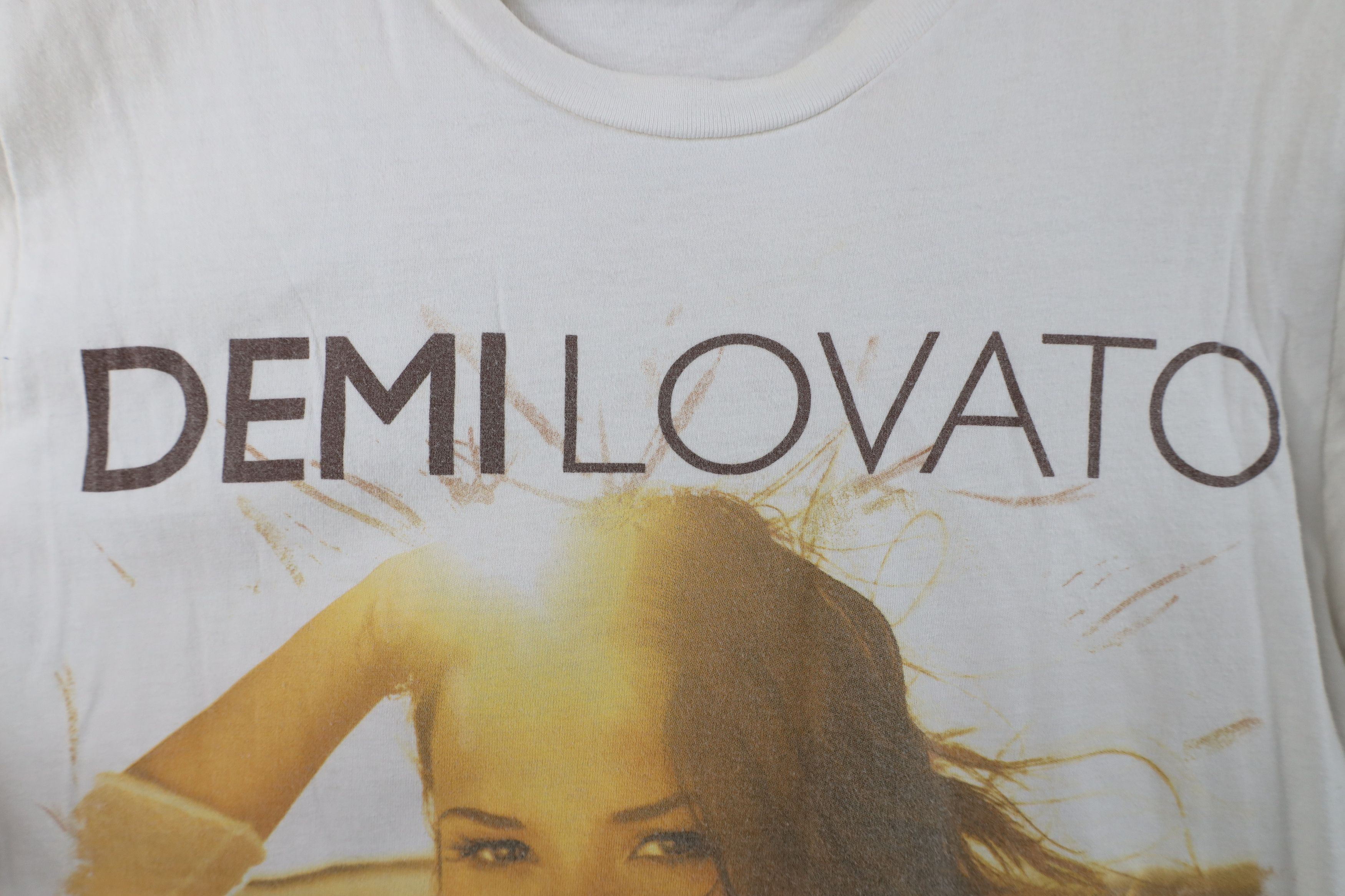 Vintage Y2K A Special Night With Demi Lovato Band T-Shirt White Size S / US 4 / IT 40 - 5 Thumbnail