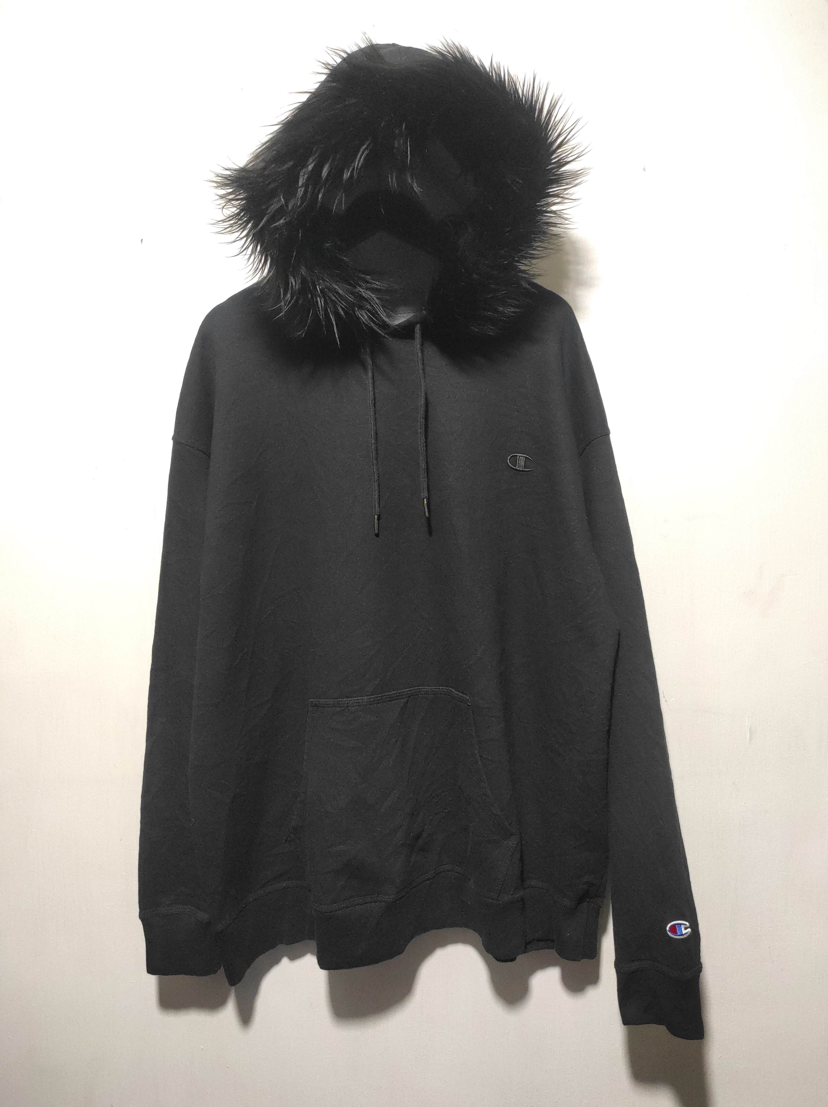 Hysteric Glamour Black Fur Hoodie IfSixWasNine LGB style Size US XXL / EU 58 / 5 - 2 Thumbnail