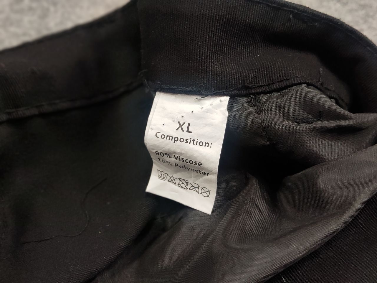 Japanese Brand Vintage 90's Japanese Baggy Black Pocket Cargo Pants Size US 36 / EU 52 - 13 Thumbnail