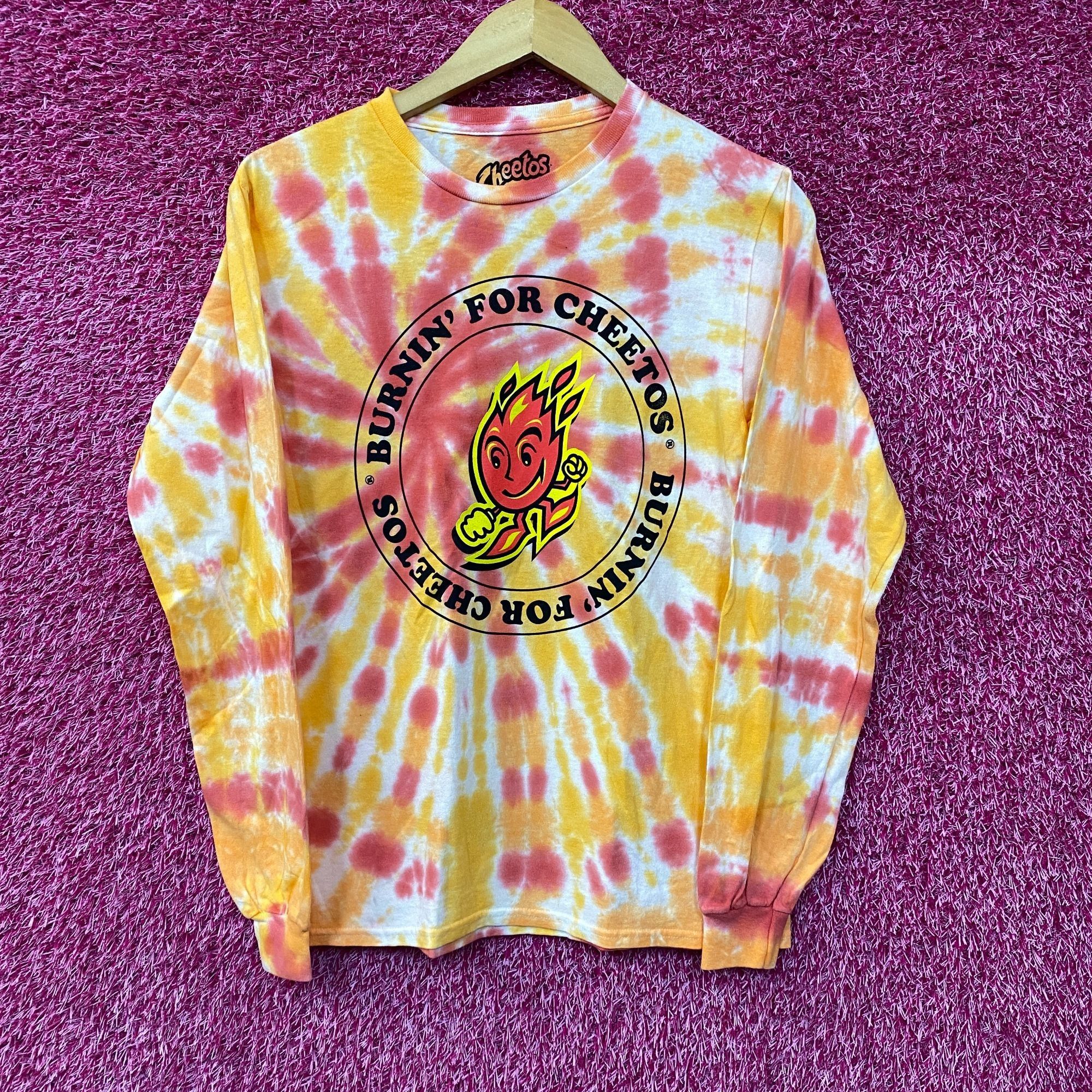 Other Cheetos Flamin' Hot Promo Tie Dye Long Sleeve T-Shirt Small Size US S / EU 44-46 / 1 - 1 Thumbnail