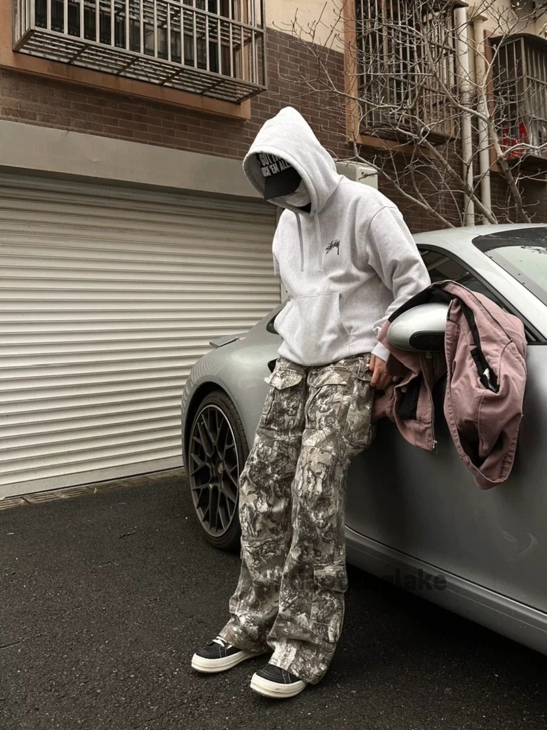 Designer × Japanese Brand × Vintage Utility tree pattern loose baggy camo outdoor cargo pants Size US 36 / EU 52 - 5 Thumbnail