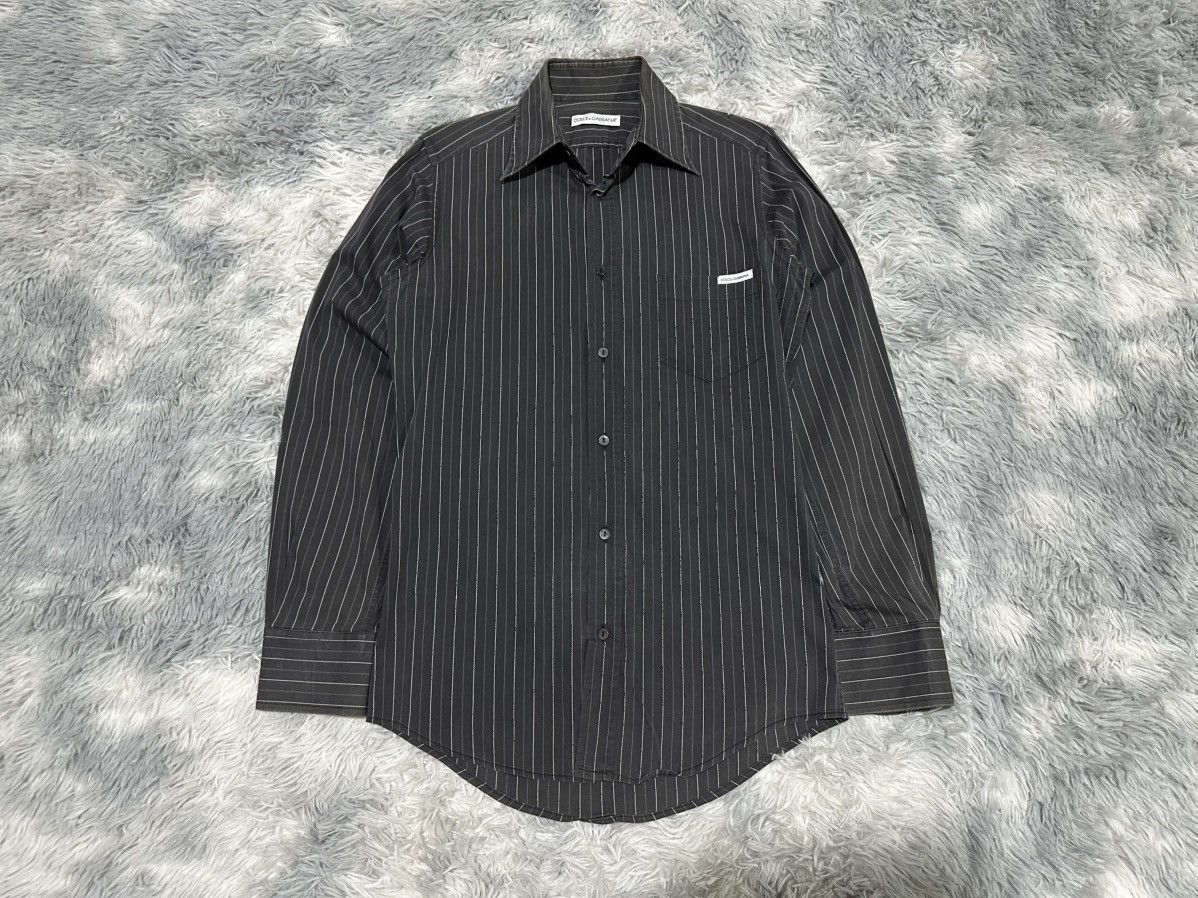 Dolce & Gabbana 🔥Vintage Dolce & Gabbana Striped Shirt Size US M / EU 48-50 / 2 - 1 Thumbnail