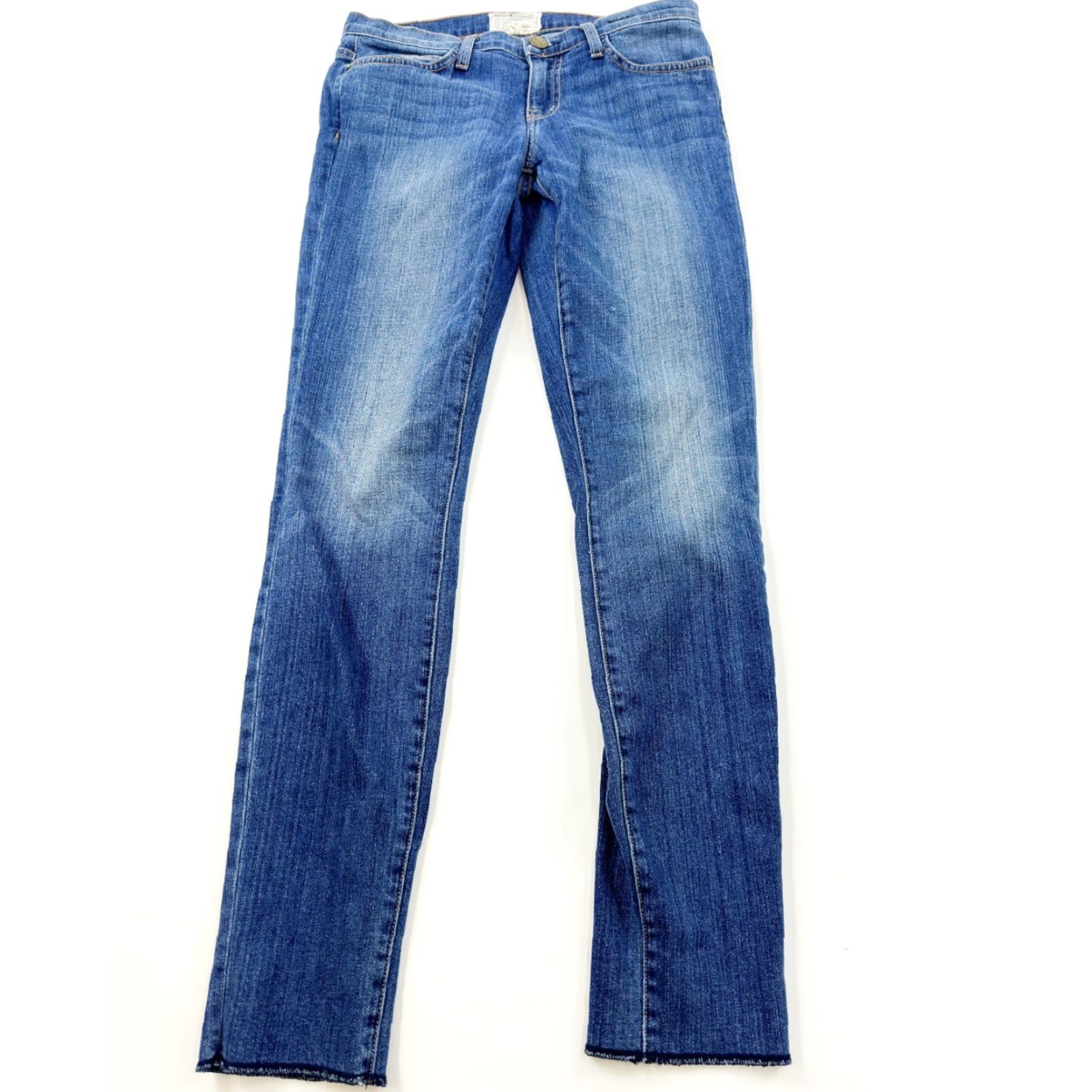 Vintage Current Elliot Jeans Women’s 27 Blue Skinny Slim Denim 5-Pocket Stretch Size 27" / US 4 / IT 40 - 2 Thumbnail