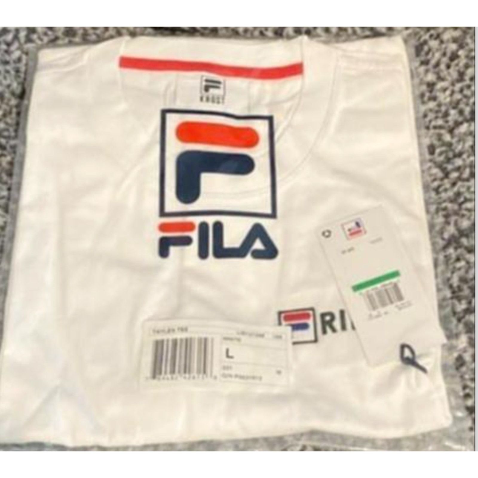 Fila KROST X Fila Taylen Tee T-Shirt Support Your Friends NWT $60 Size US L / EU 52-54 / 3 - 7 Thumbnail