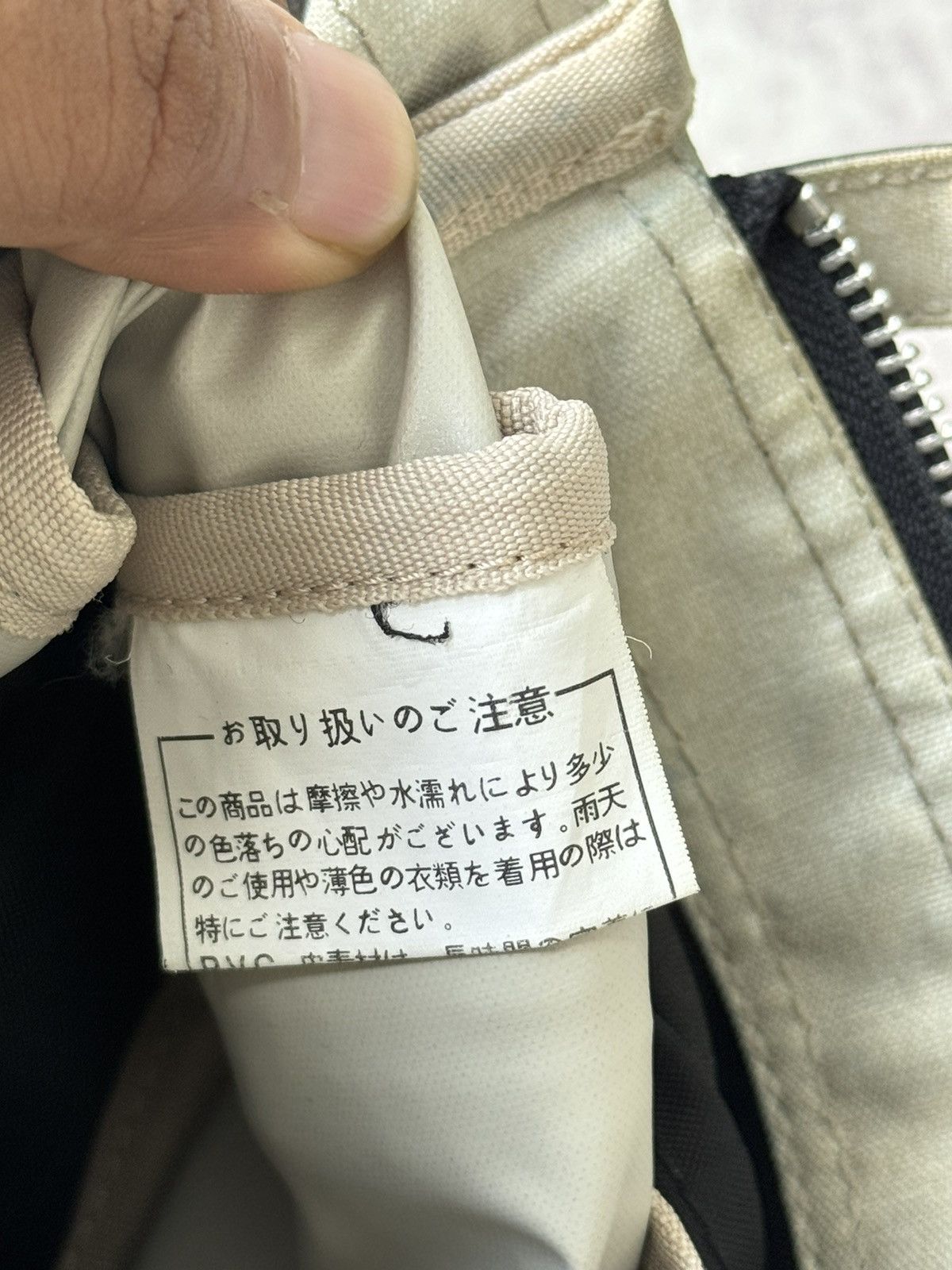 Yohji Yamamoto Yohji Yamamoto Y’sacc Tote HandBag Size ONE SIZE - 10 Thumbnail