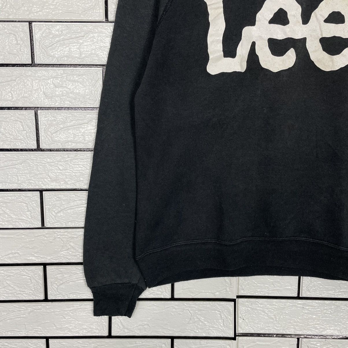 Lee Vintage 80s Lee Big Logo Sweatshirt Made In USA Size US M / EU 48-50 / 2 - 3 Thumbnail