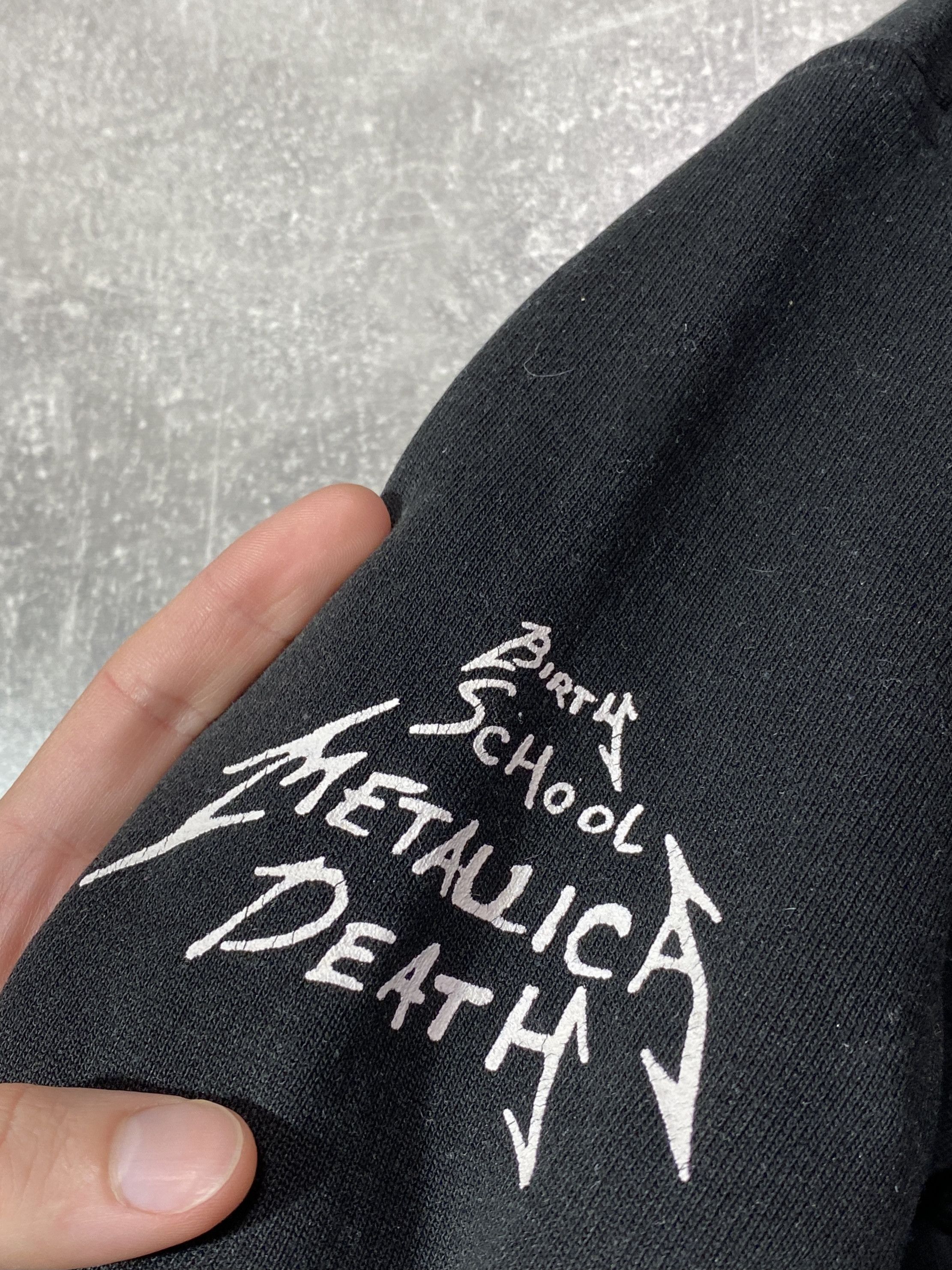 Metallica 90s Metallica Ride The Lightning Hoodie Birth School Death Size US M / EU 48-50 / 2 - 9 Thumbnail