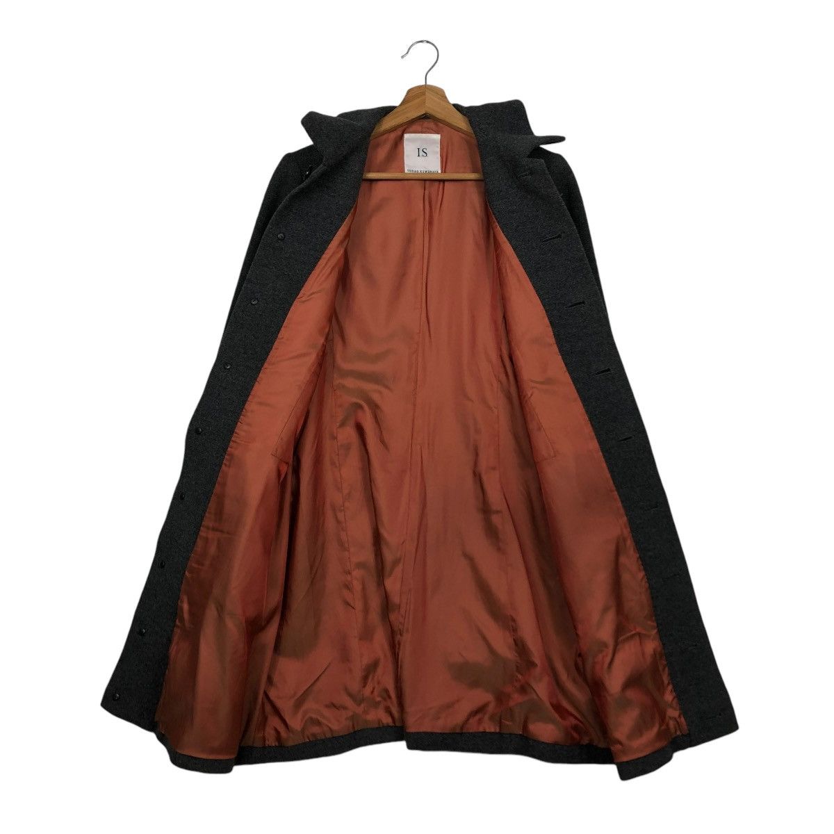 Issey Miyake 🔥VINTAGE LONG JACKET BUTTON IS SUNAO KUWAHARA ISSEY MIYAKE Size M / US 6-8 / IT 42-44 - 13 Thumbnail
