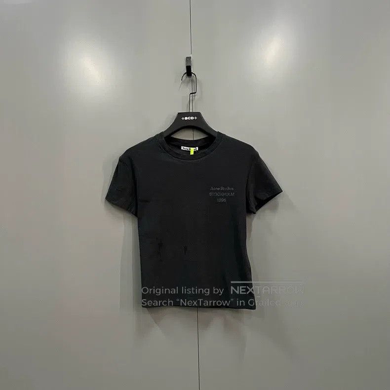 Acne Studios Acne Studios Logo printed short sleeve Size S / US 4 / IT 40 - 1 Thumbnail