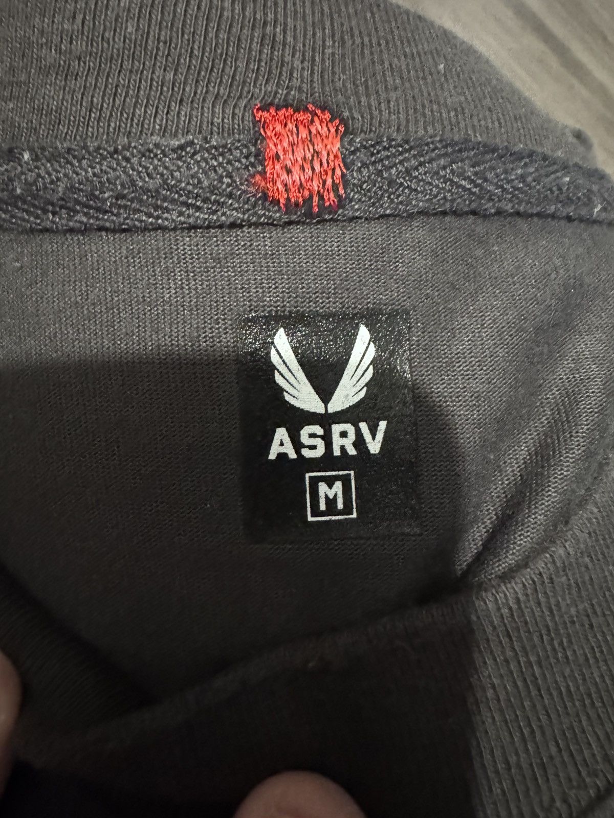ASRV DSG. 0851 Tech Essentials Relaxed Long Sleeve “Wings” Size US M / EU 48-50 / 2 - 3 Thumbnail