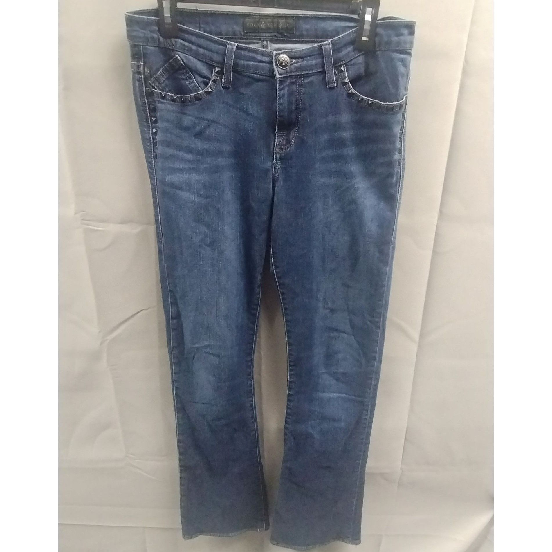 Rock & Republic Rock&Republic Women's Blue Pants/Jeans/Bootcut Sz10 SKU ...