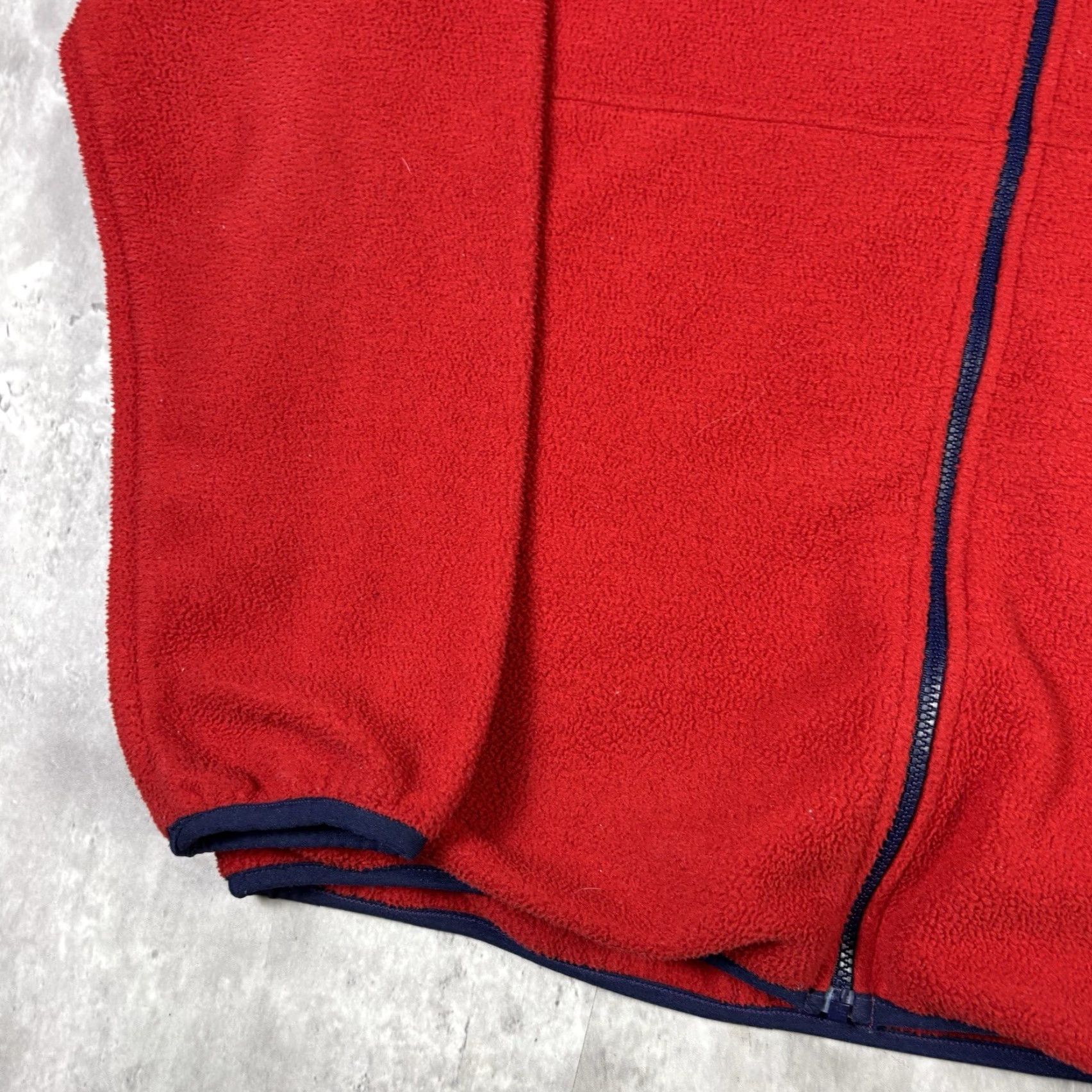 Vintage VINTAGE L.L.Bean Outdoors Red Sherpa Fleece Jacket Full Zip XL Mens Size US XL / EU 56 / 4 - 5 Thumbnail