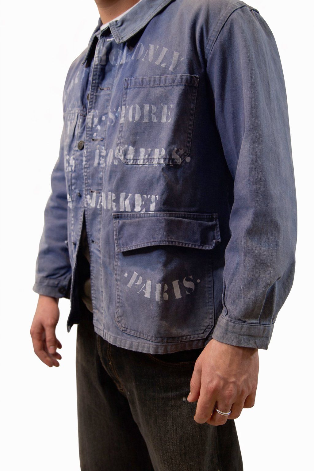 Vintage Vintage 40s French Chore Jacket Size US M / EU 48-50 / 2 - 6 Thumbnail