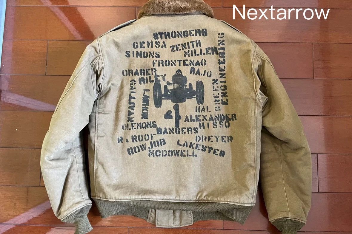 Freewheelers FREEWEELERS B10 flight jacket Size US L / EU 52-54 / 3 - 2 Thumbnail