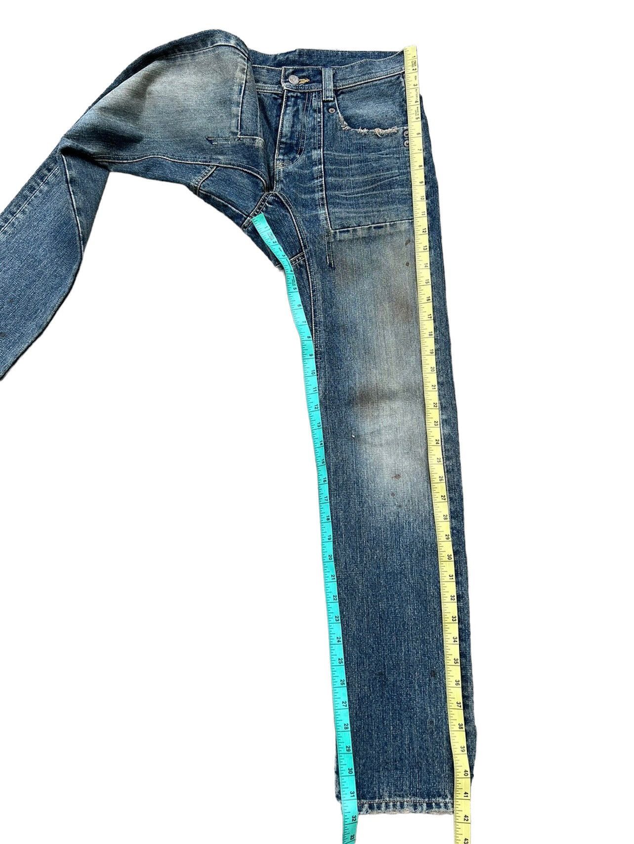 Hysteric Glamour Vintage 90s Ozone Rocks Japan Dirty Mud Denim Jeans Size US 29 - 5 Thumbnail